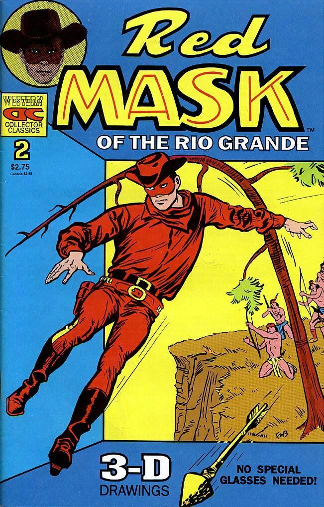Read online Red Mask of the Rio Grande comic -  Issue #2 - 1
