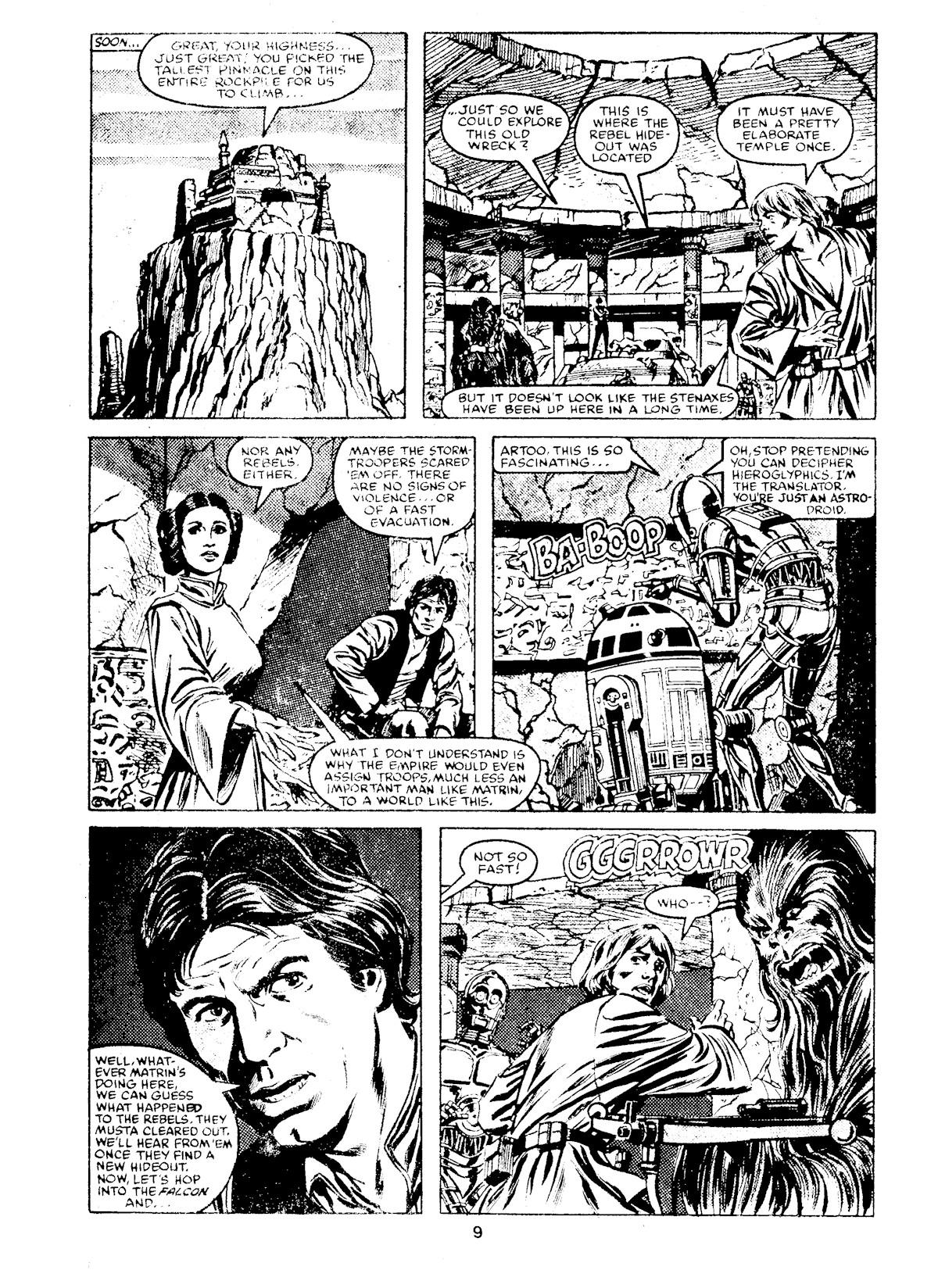 Read online Star Wars Weekly comic -  Issue #170 - 9
