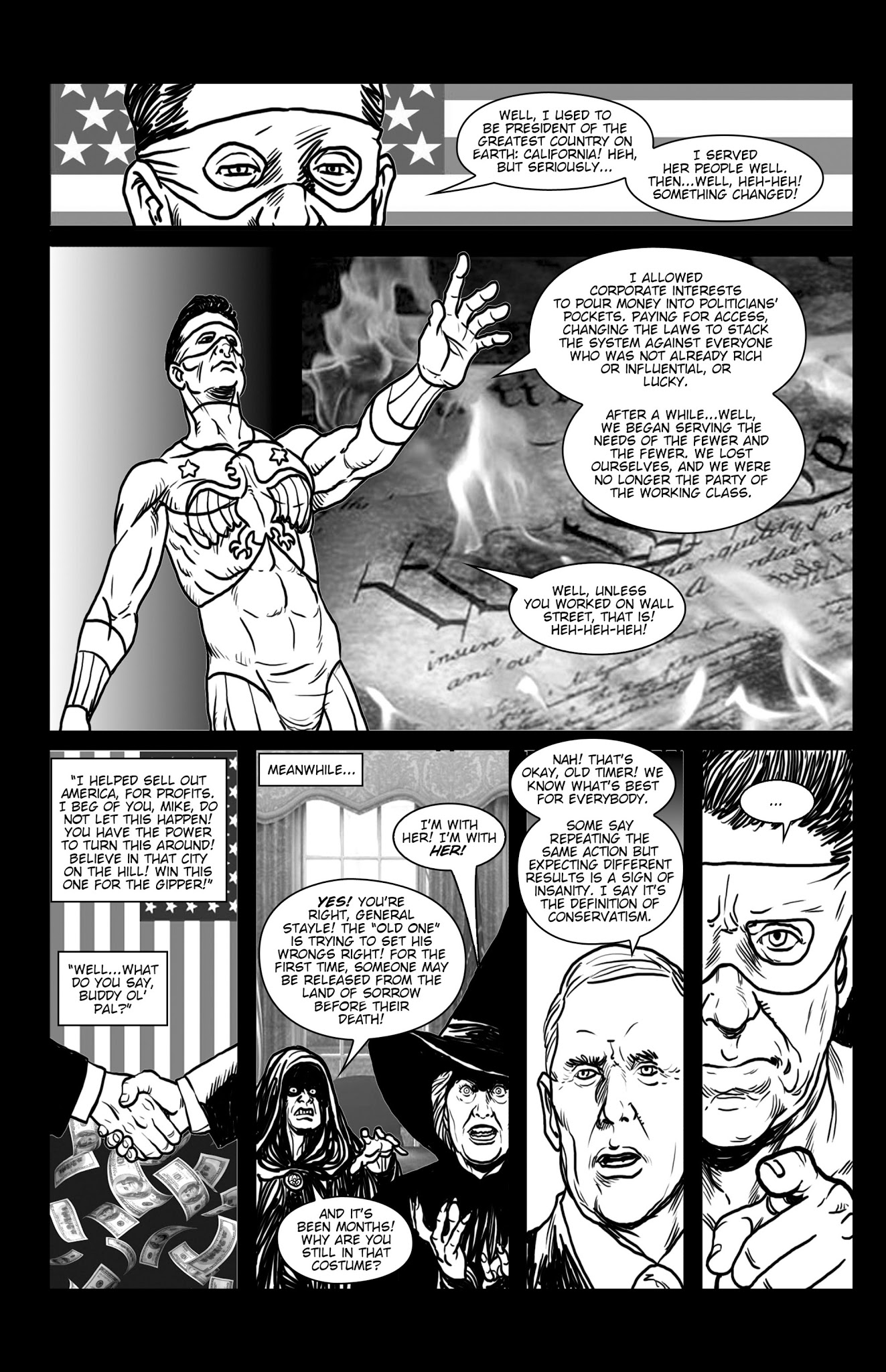 Read online President Pence comic -  Issue # Full - 17