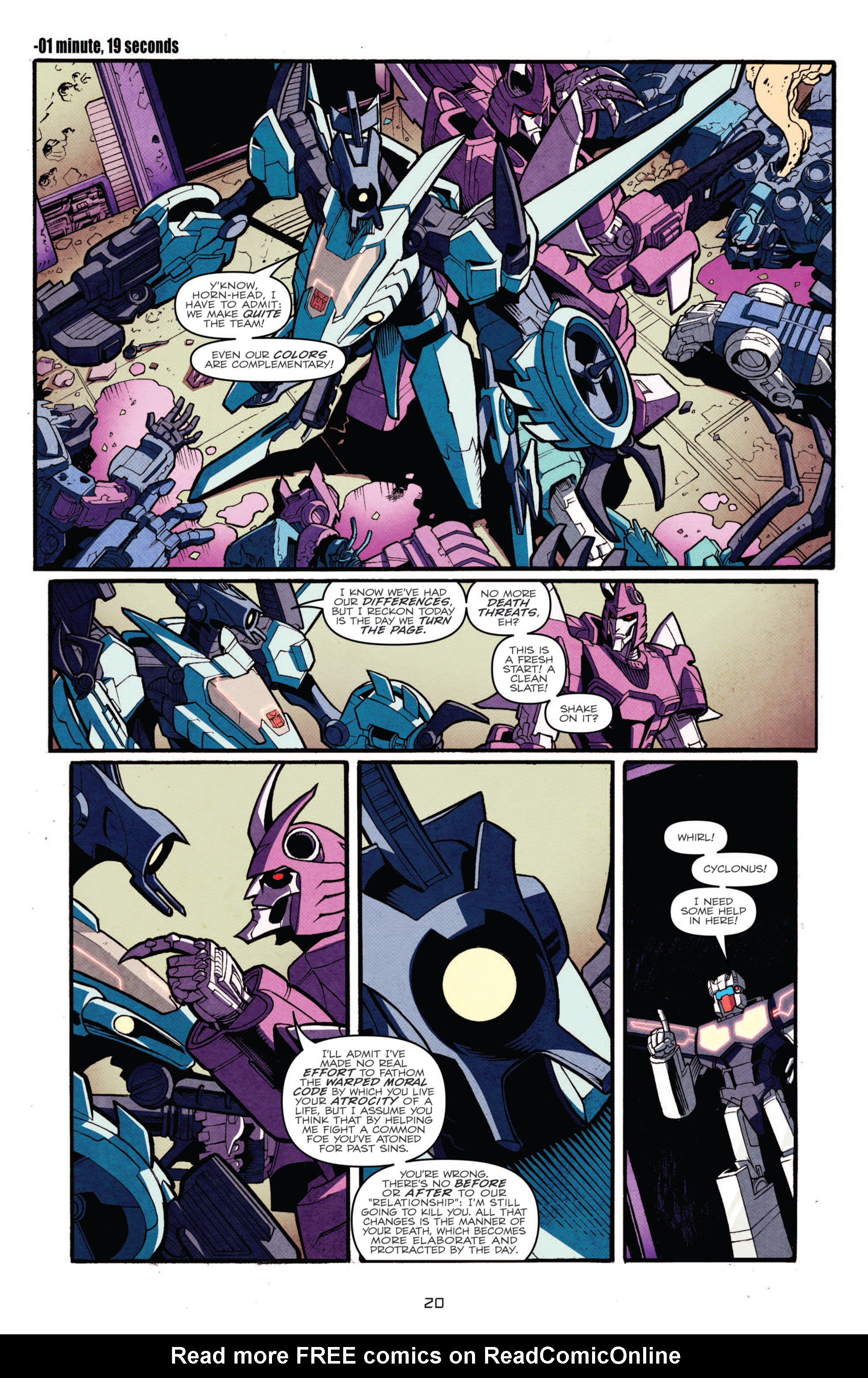 Read online The Transformers: More Than Meets The Eye comic -  Issue #12 - 23