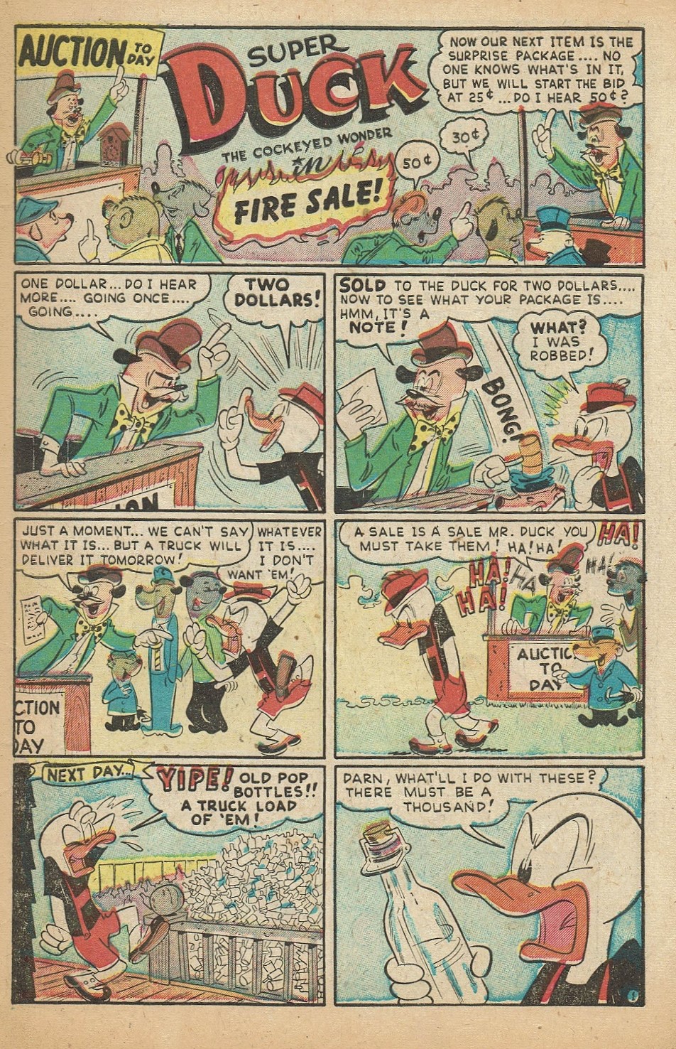 Read online Super Duck Comics comic -  Issue #51 - 3