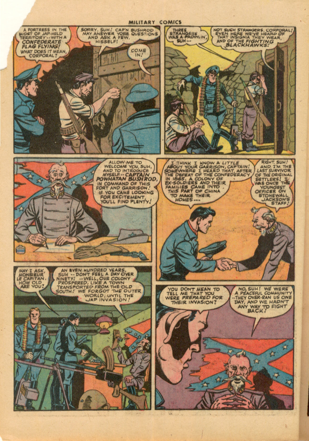 Read online Military Comics comic -  Issue #33 - 6
