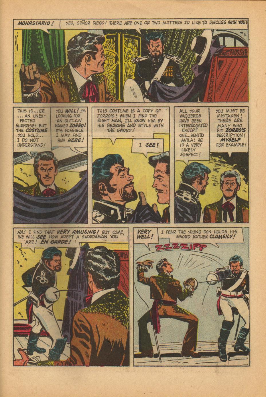 Read online Zorro (1966) comic -  Issue #1 - 27