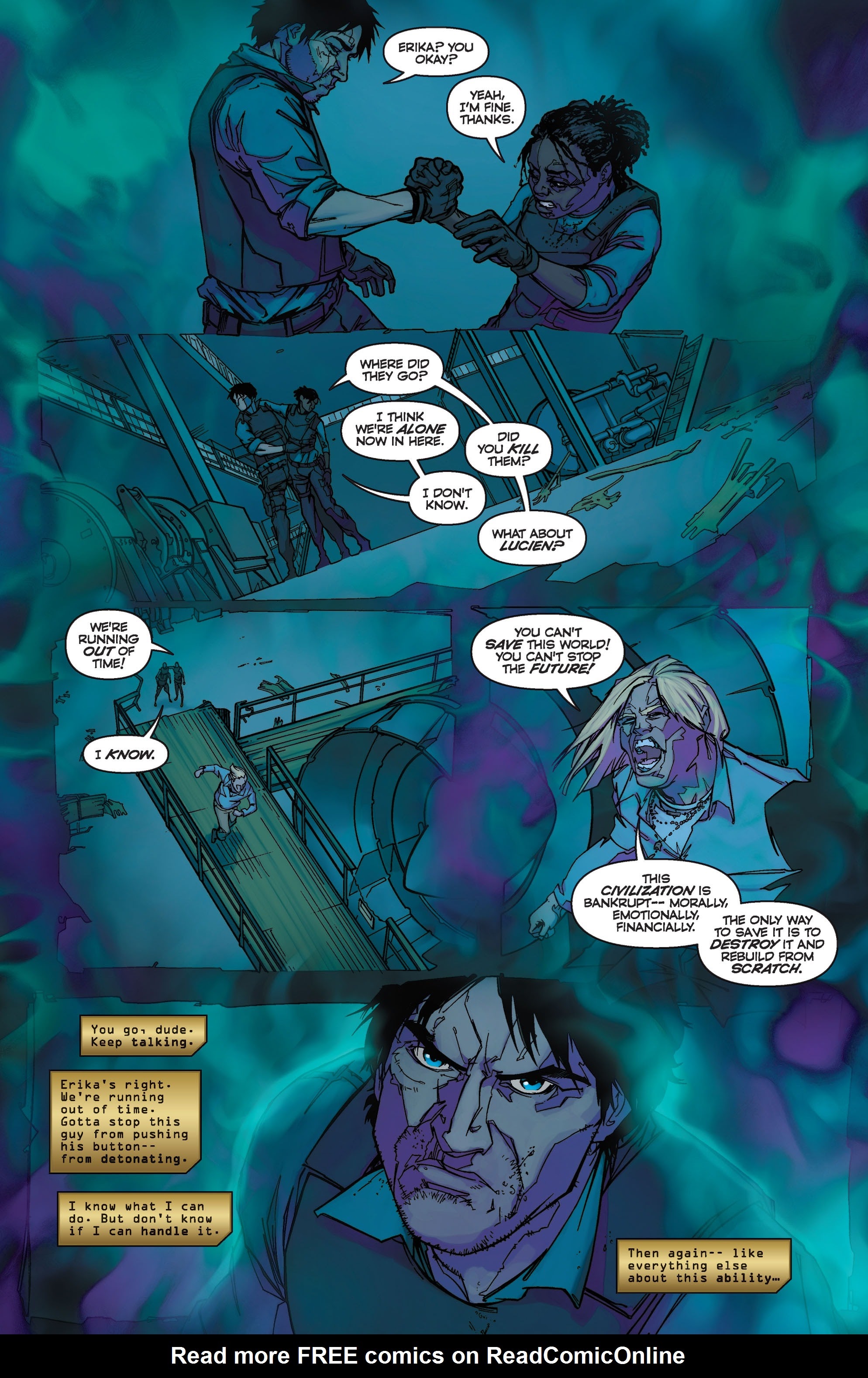 Read online Mindfield comic -  Issue #6 - 16