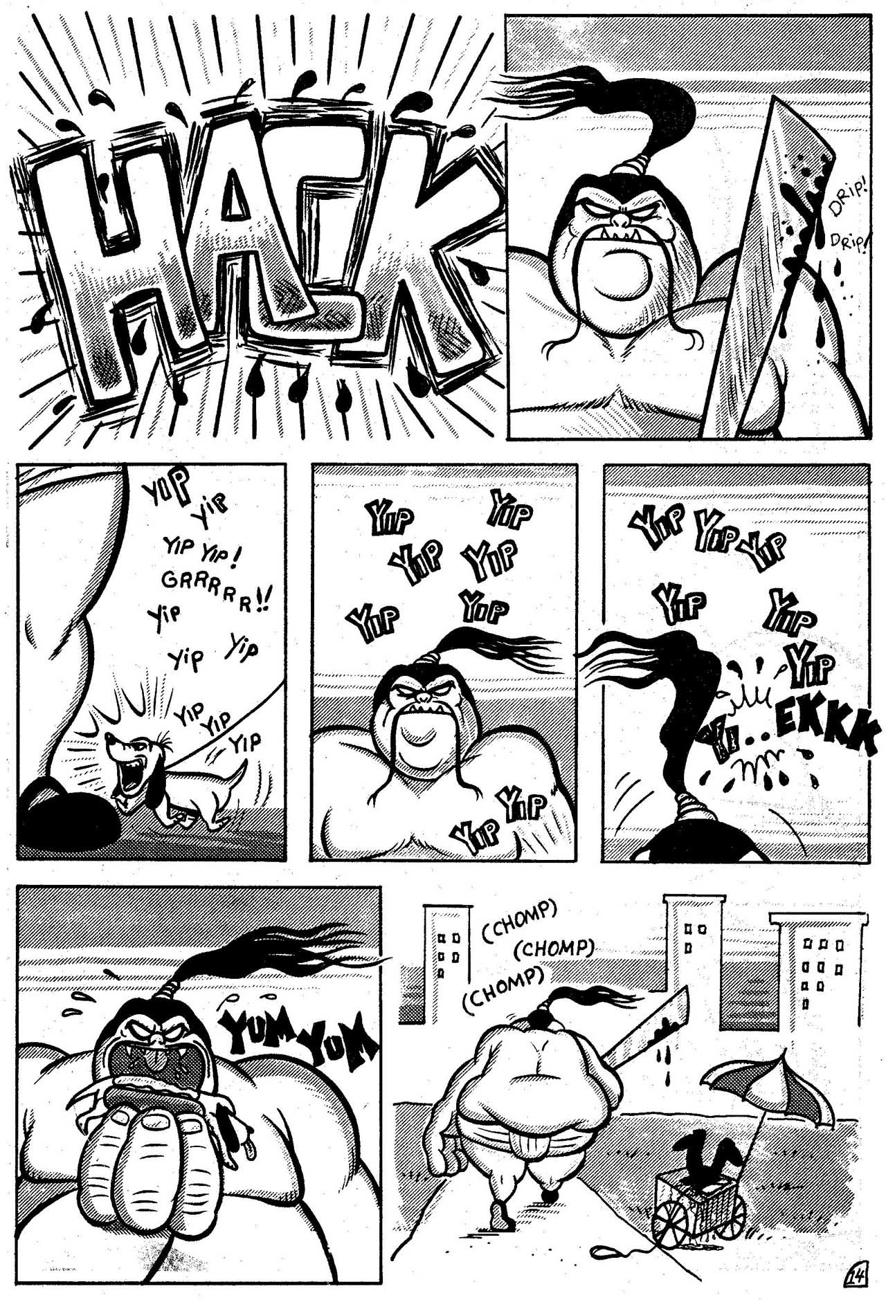 Read online Geriatric Gangrene Jujitsu Gerbils comic -  Issue #1 - 17