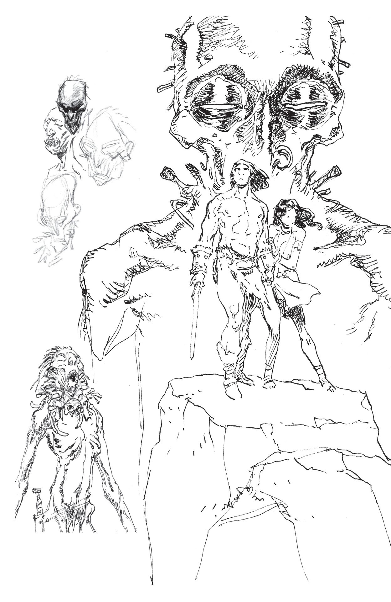 Read online The Cimmerian comic -  Issue # TPB 3 - 139