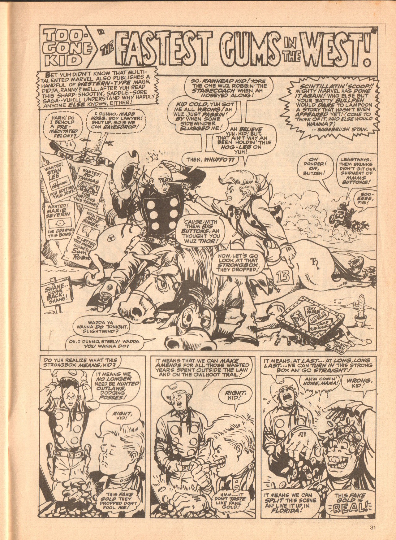 Read online Marvel Madhouse comic -  Issue #1 - 31
