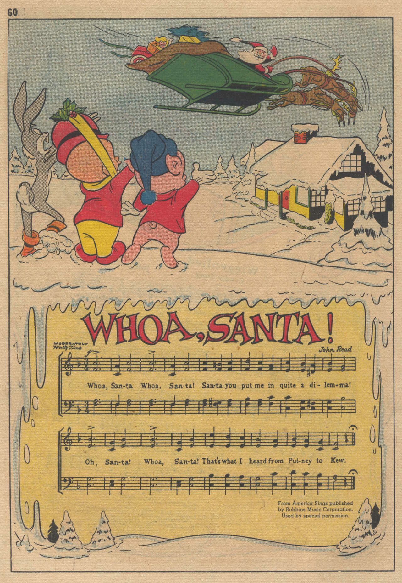 Read online Bugs Bunny's Christmas Funnies comic -  Issue # TPB 3 - 62