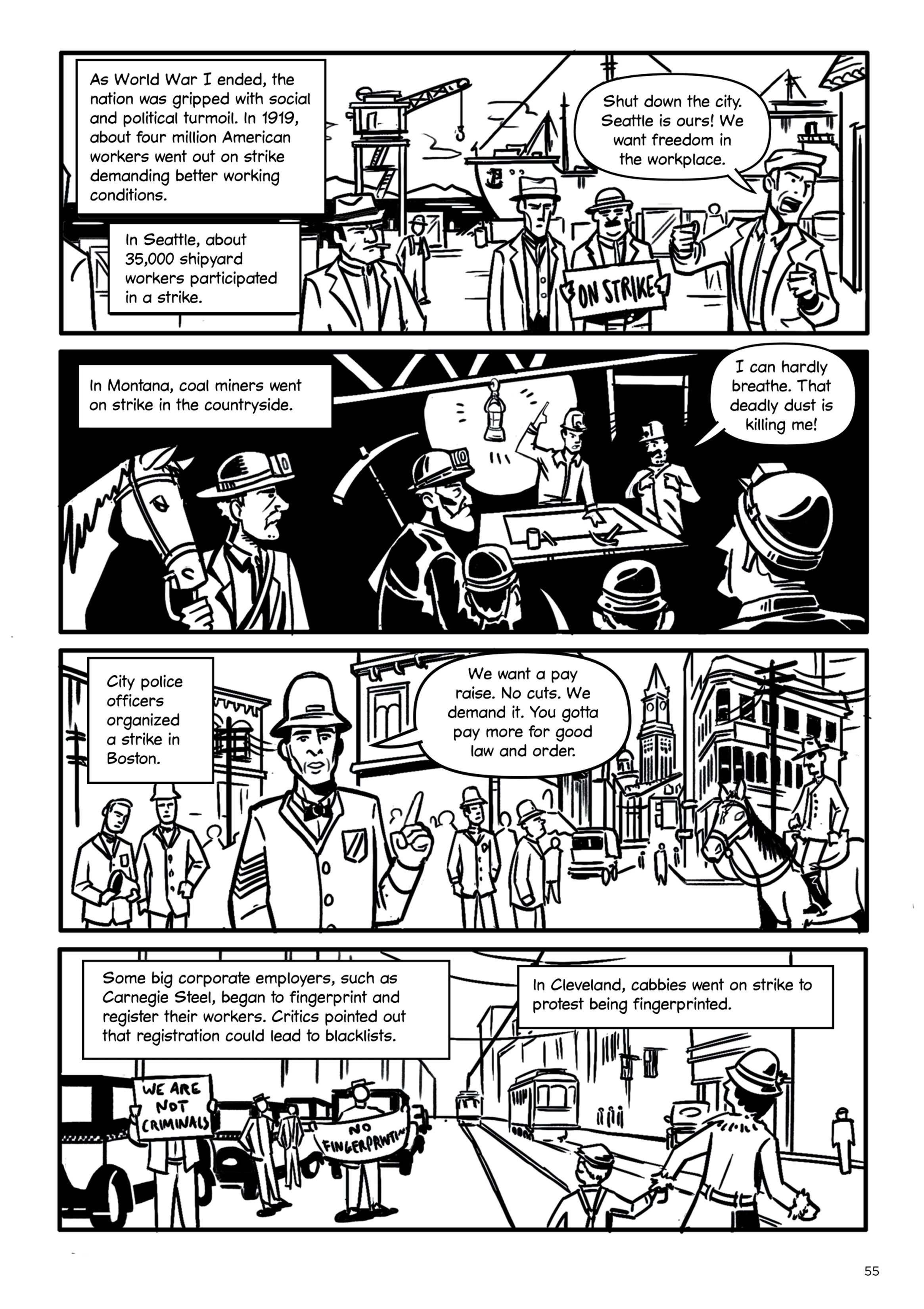 Read online The Machine Never Blinks: A Graphic History of Spying and Surveillance comic -  Issue # TPB - 65