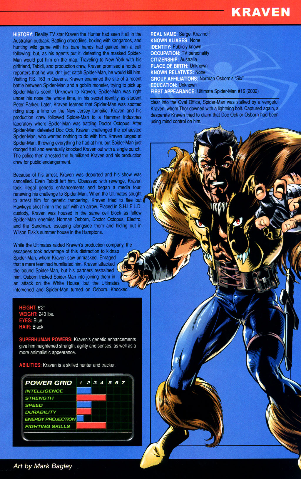 Read online Official Handbook of the Ultimate Marvel Universe 2005: The Fantastic Four & Spider-Man comic -  Issue # Full - 23