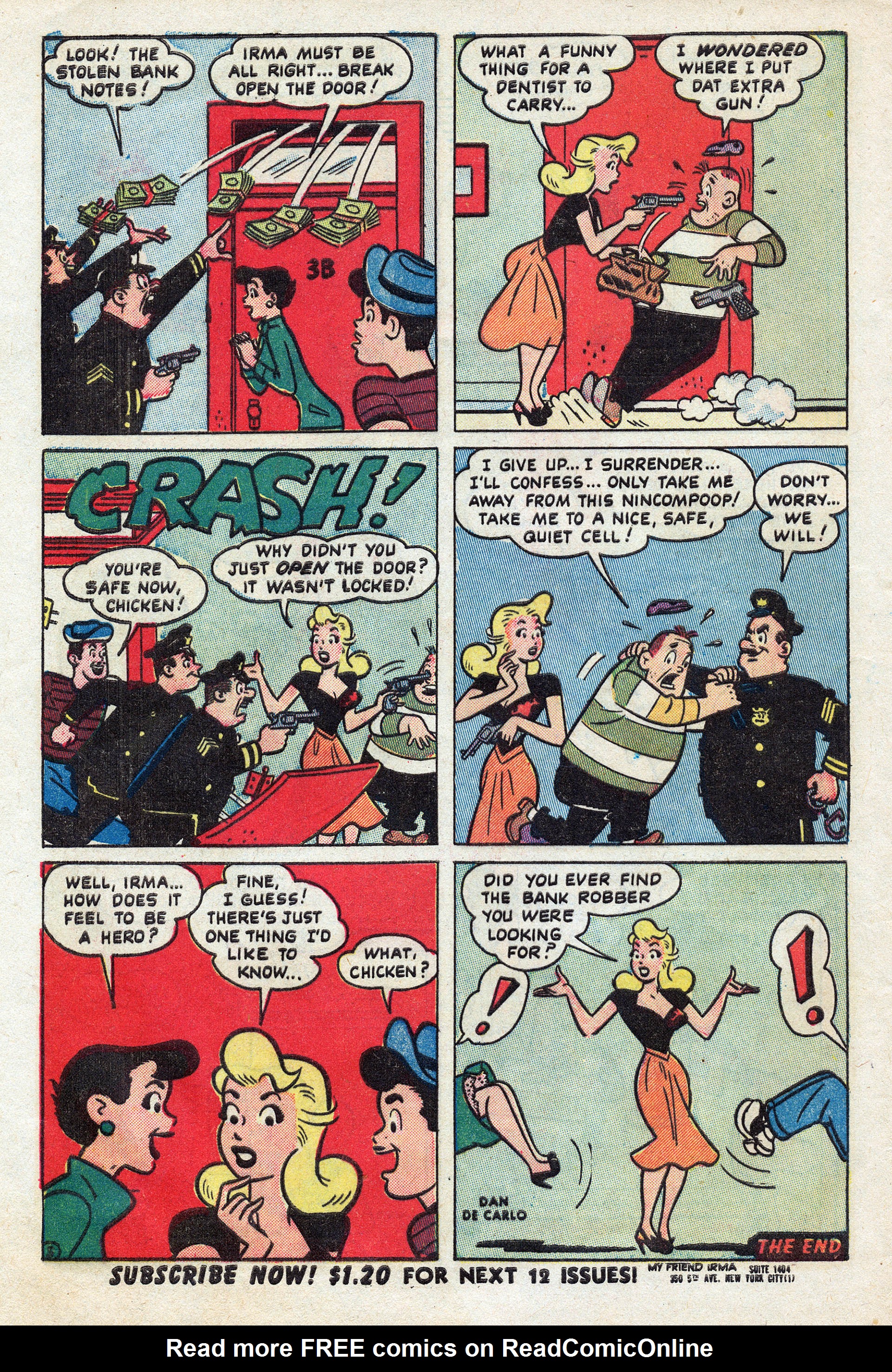 Read online My Friend Irma comic -  Issue #10 - 32