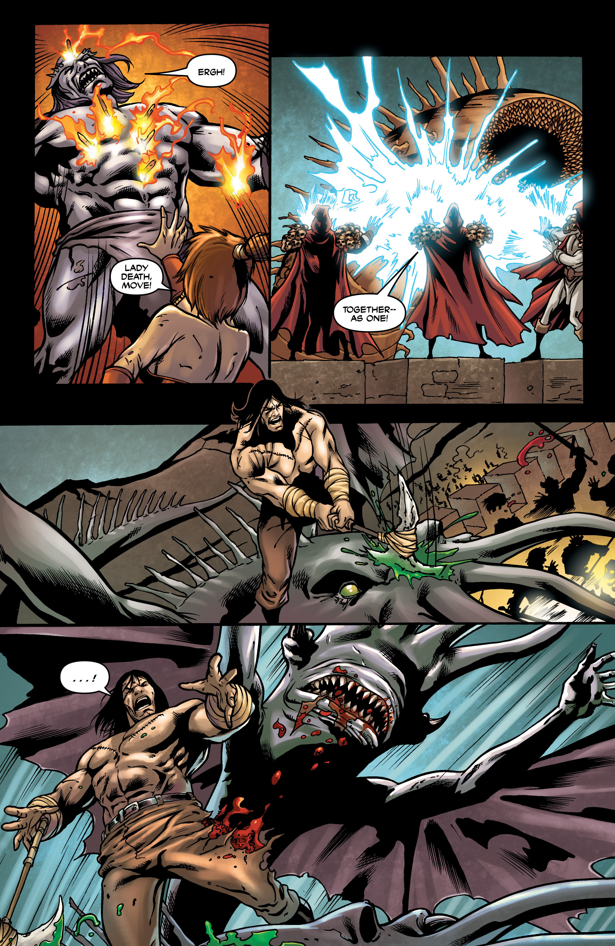 Read online Lady Death Origins comic -  Issue #16 - 8