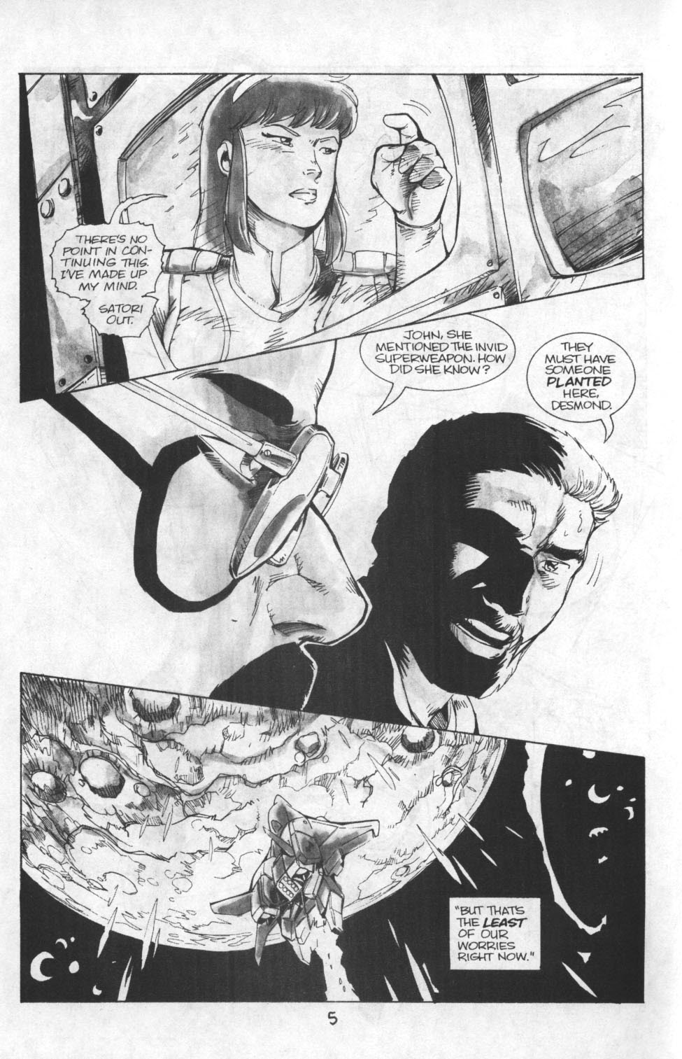 Read online Robotech: Invid War comic -  Issue #12 - 7