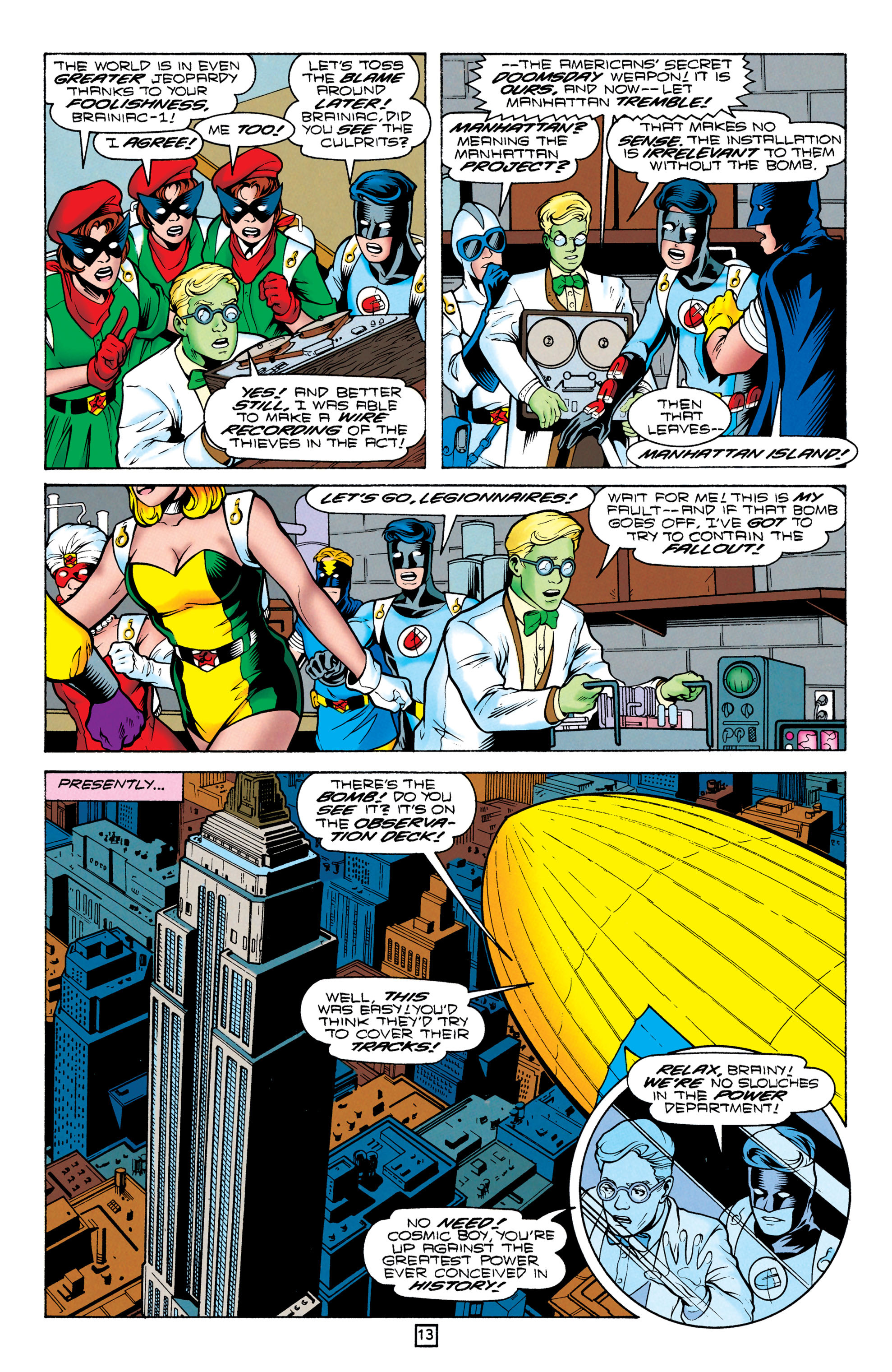 Read online Legionnaires comic -  Issue #54 - 14