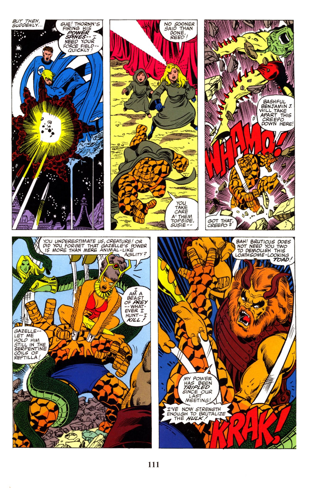 Read online Fantastic Four Visionaries: George Perez comic -  Issue # TPB 2 (Part 2) - 9