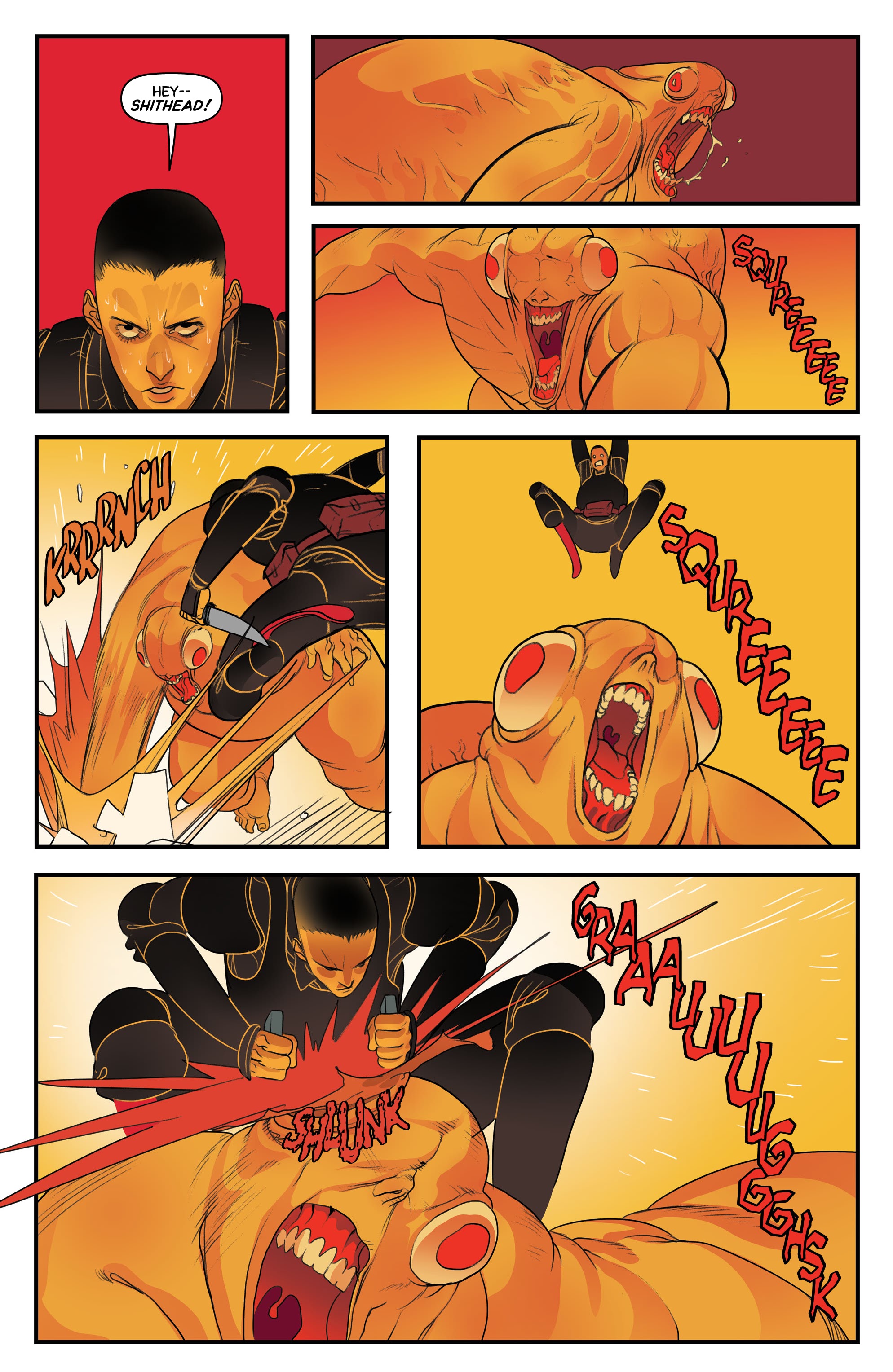 Read online Unearth comic -  Issue #7 - 11