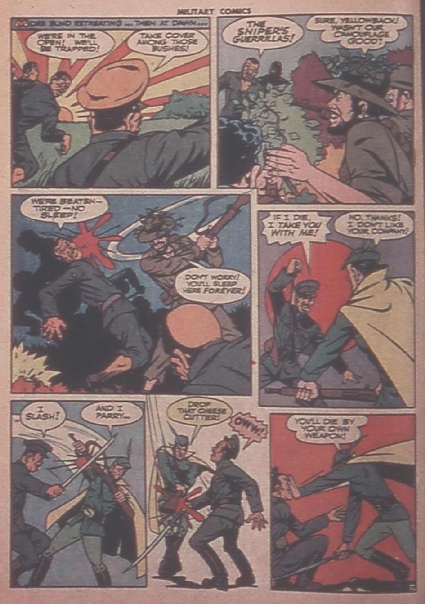 Read online Military Comics comic -  Issue #31 - 28