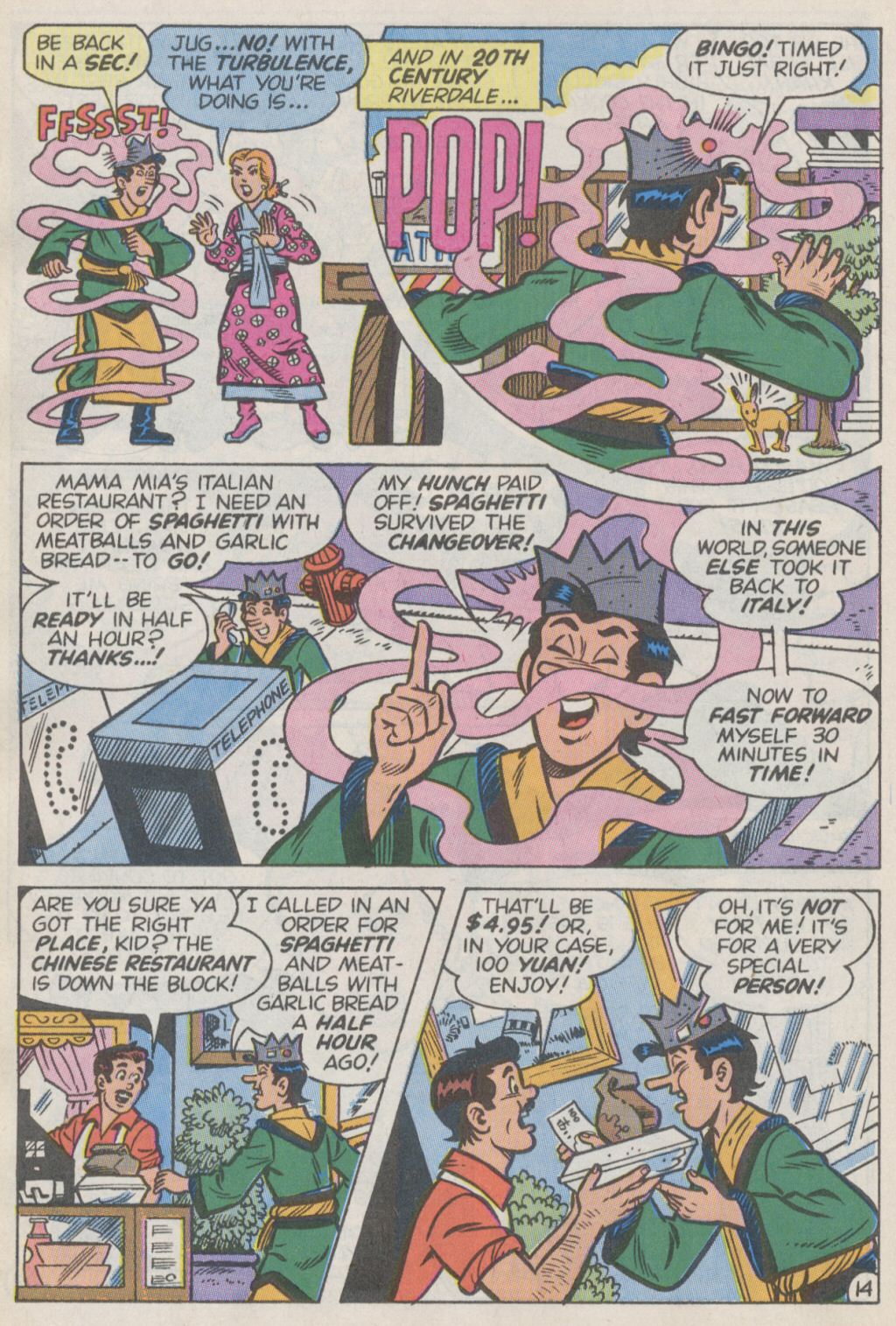 Read online Jughead's Time Police comic -  Issue #1 - 16