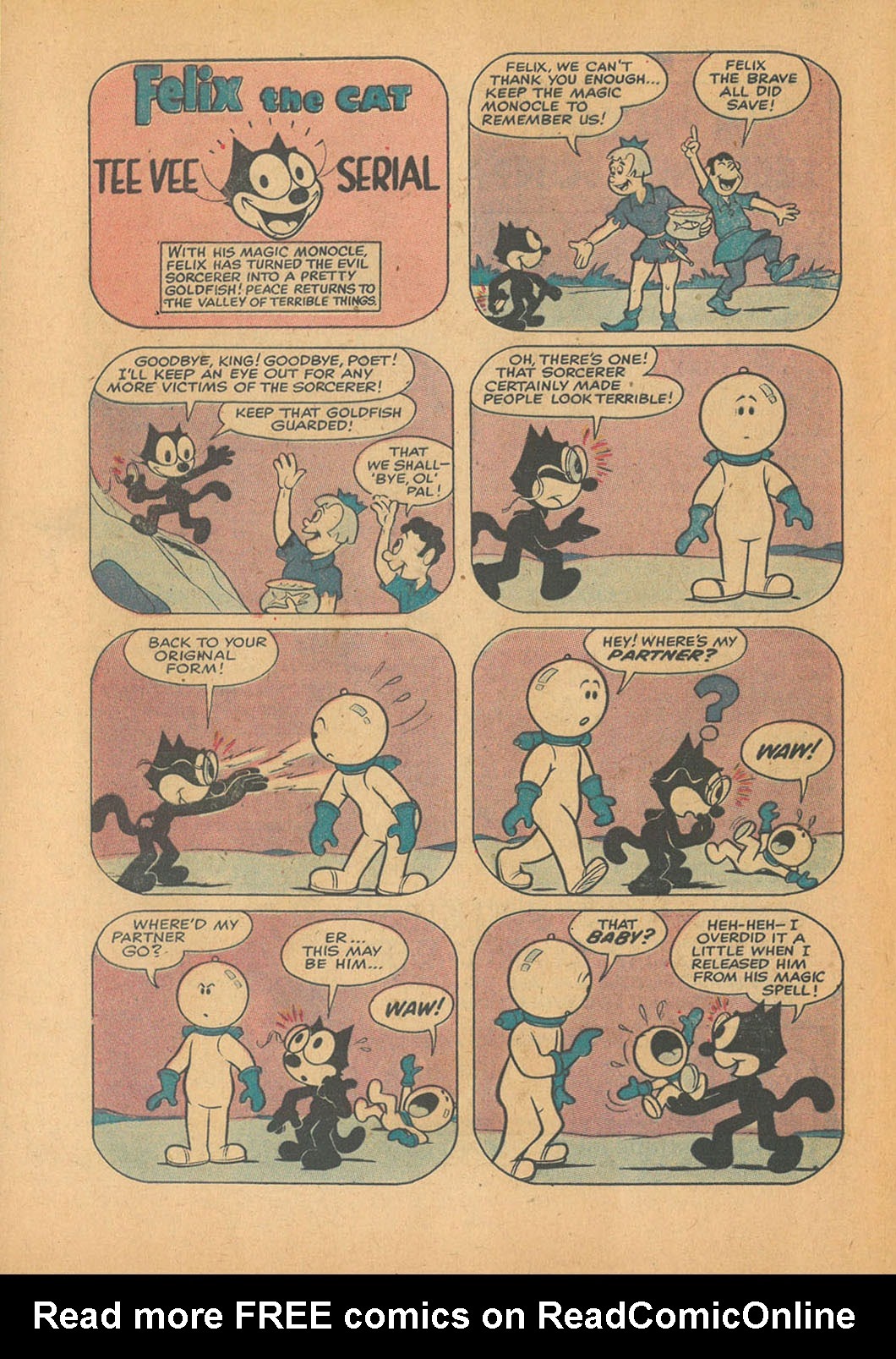 Read online Felix the Cat (1955) comic -  Issue #97 - 28