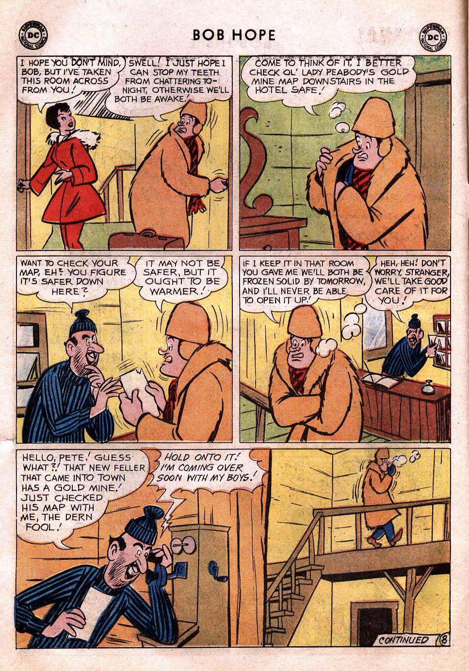 Read online The Adventures of Bob Hope comic -  Issue #63 - 10