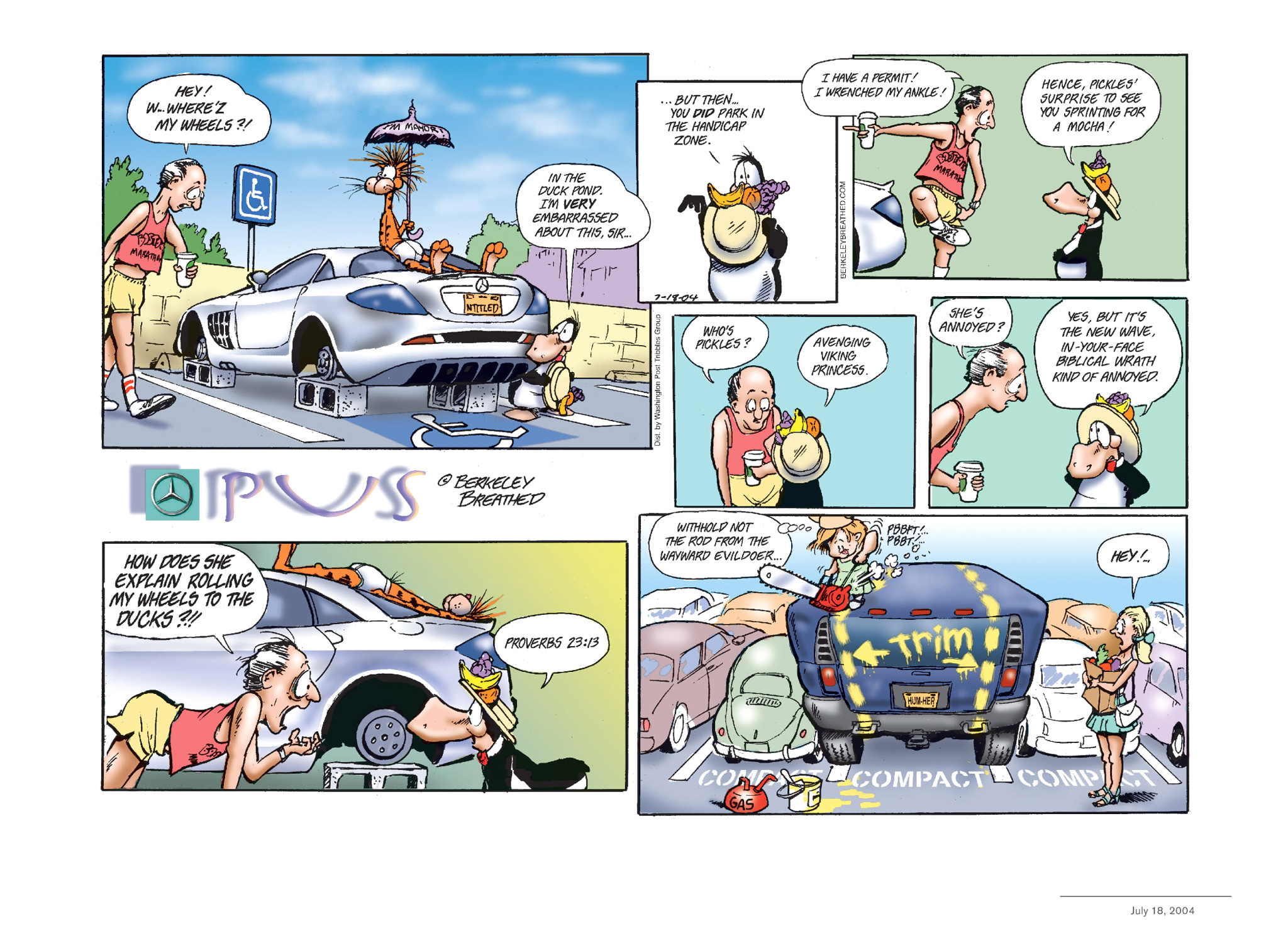 Read online Opus Complete Sunday Strips From 2003-2008 comic -  Issue # TPB (Part 1) - 41