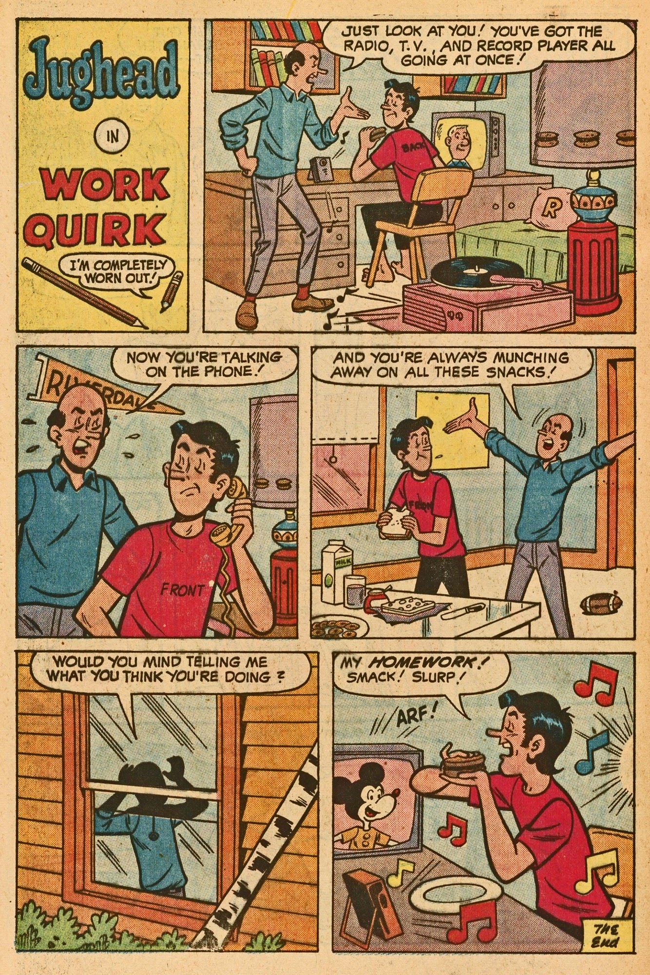 Read online Jughead's Jokes comic -  Issue #28 - 32