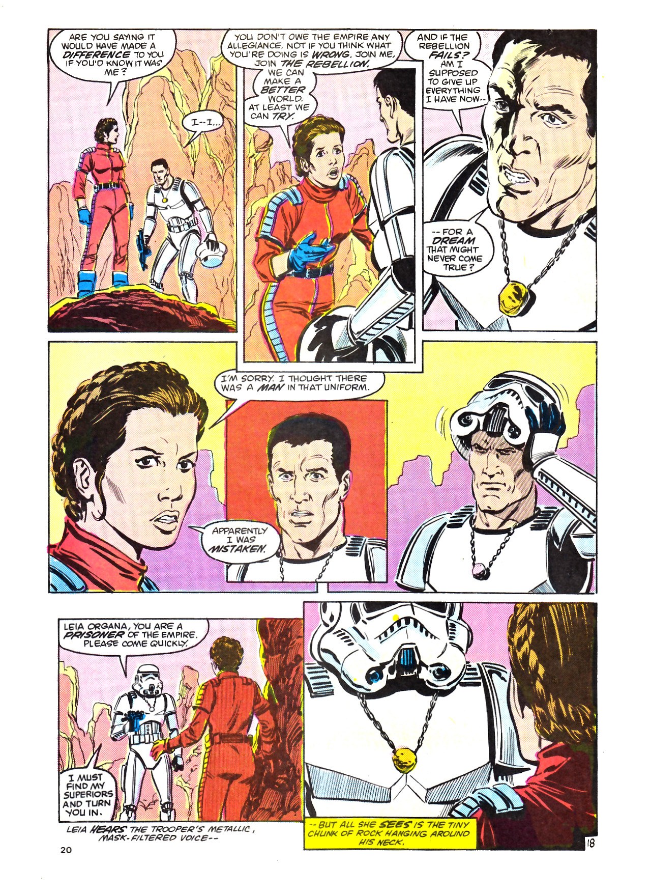 Read online Return of the Jedi comic -  Issue #66 - 20
