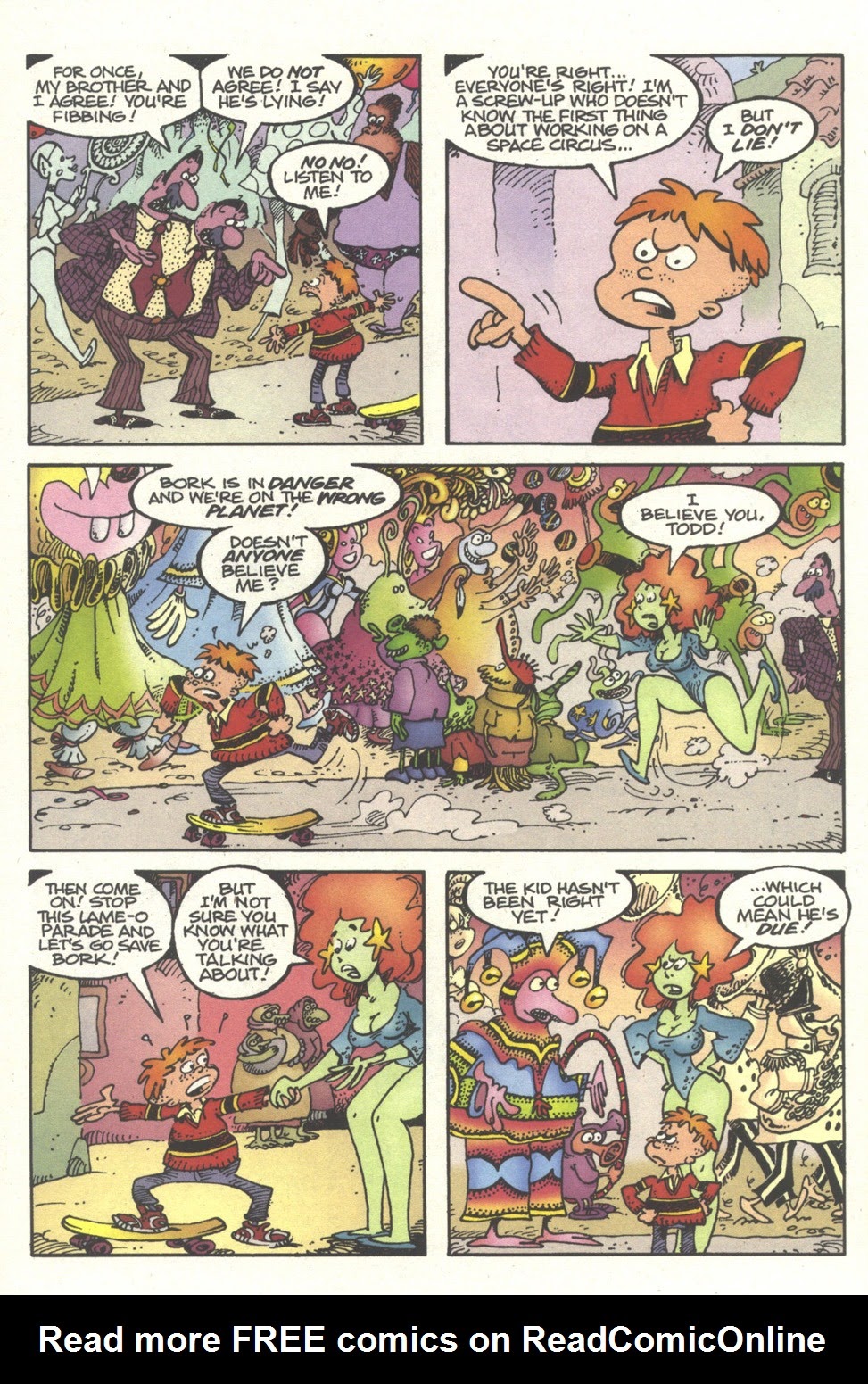Read online Space Circus comic -  Issue #3 - 22