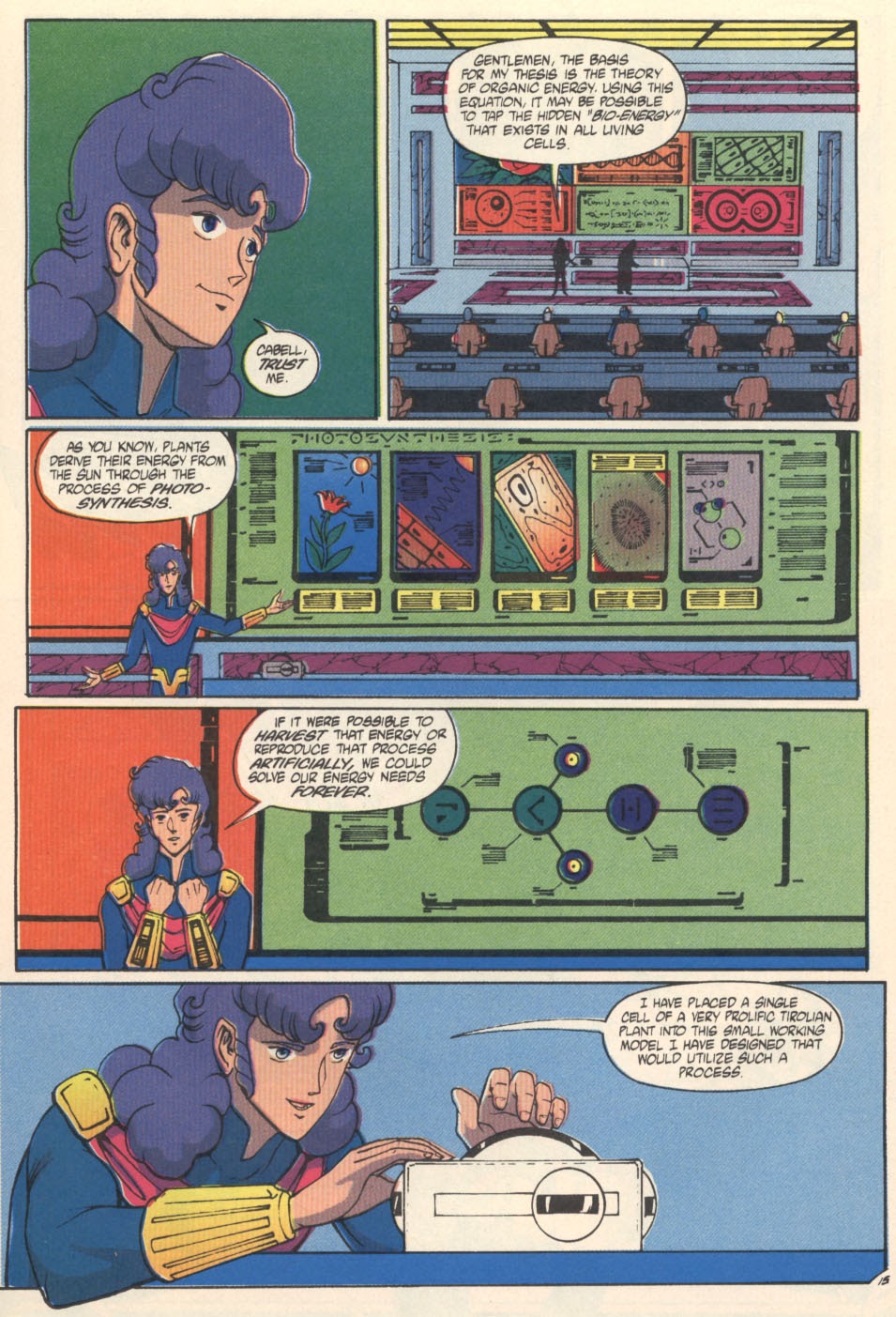 Read online Robotech Genesis: The Legend of Zor comic -  Issue #1 - 17