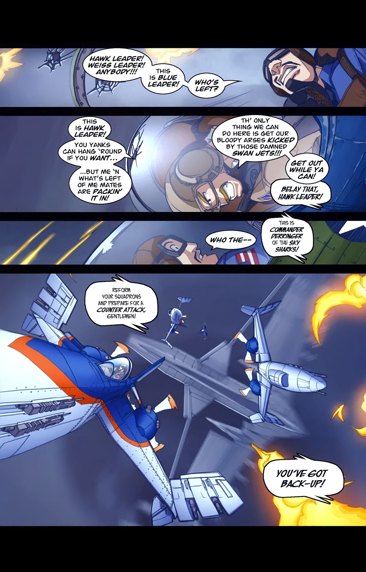 Read online Sky Sharks comic -  Issue #5 - 5