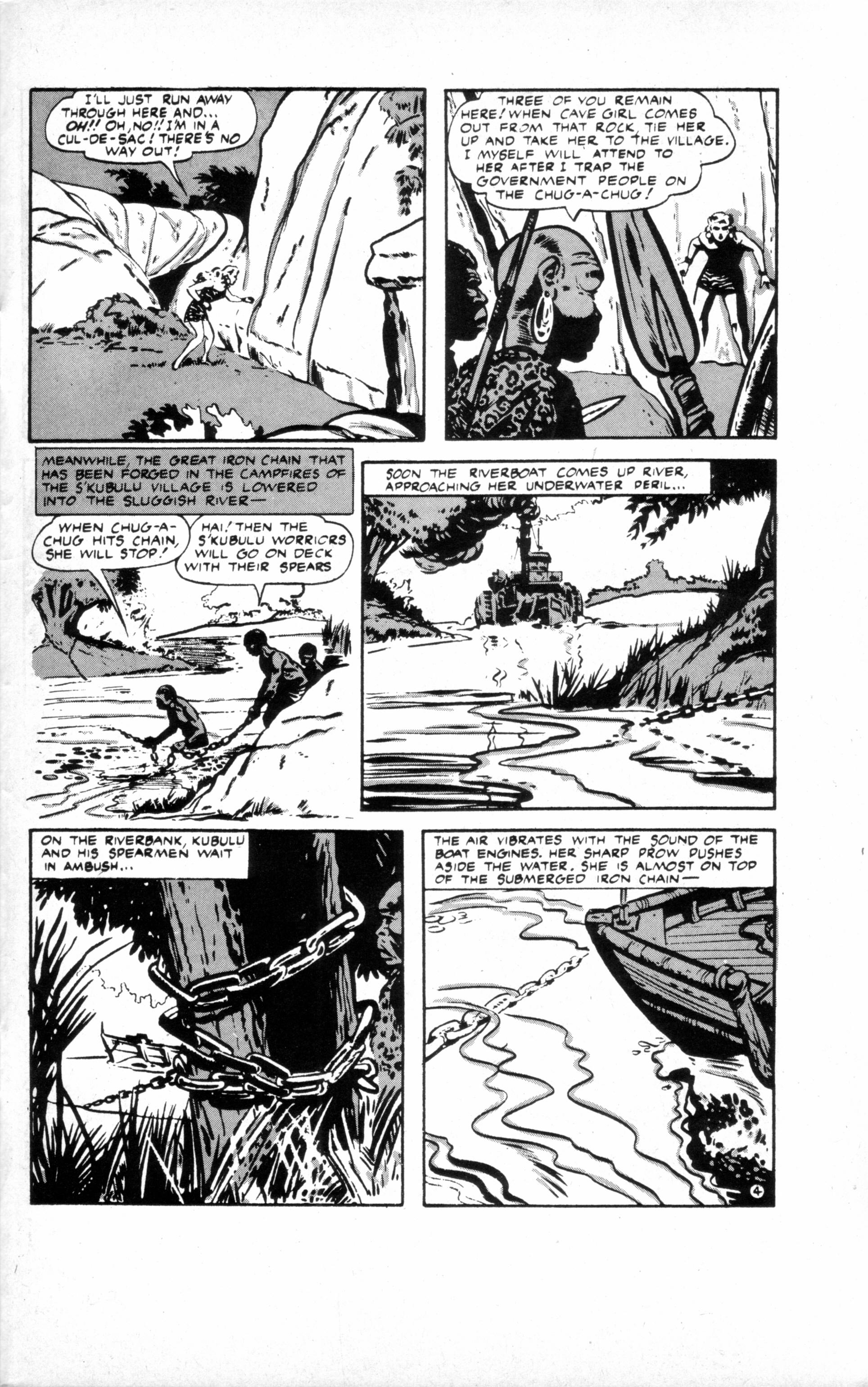 Read online Jungle Girls (1988) comic -  Issue #7 - 31