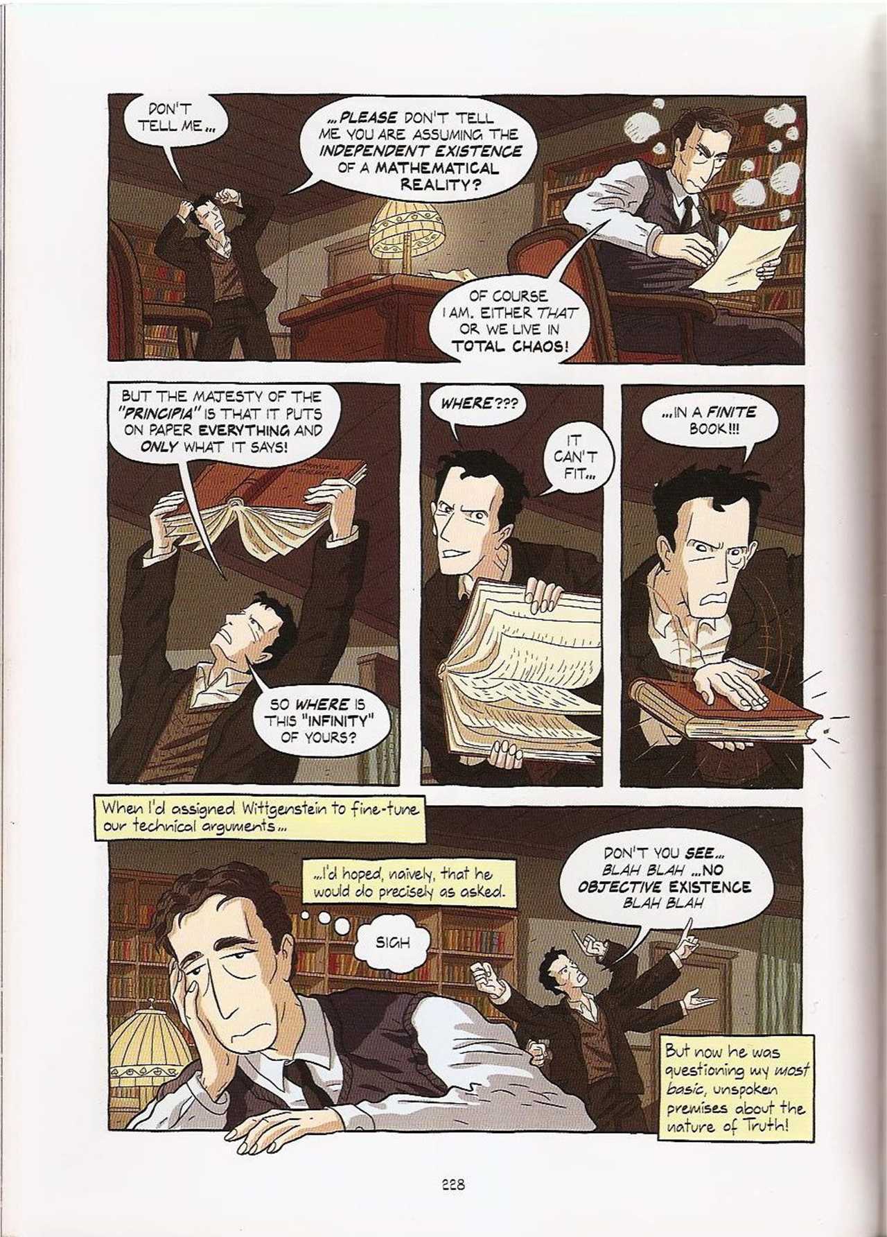 Read online Logicomix comic -  Issue # TPB - 216