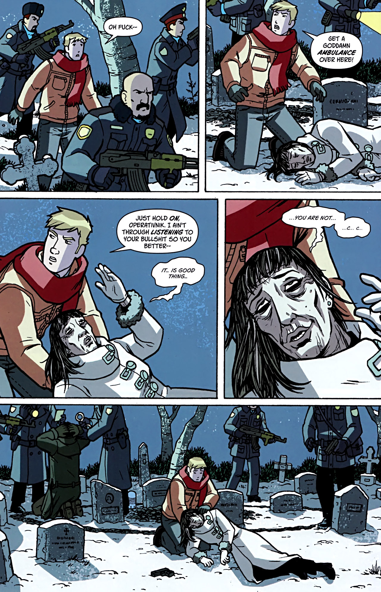 Read online Ghost Projekt comic -  Issue #5 - 22