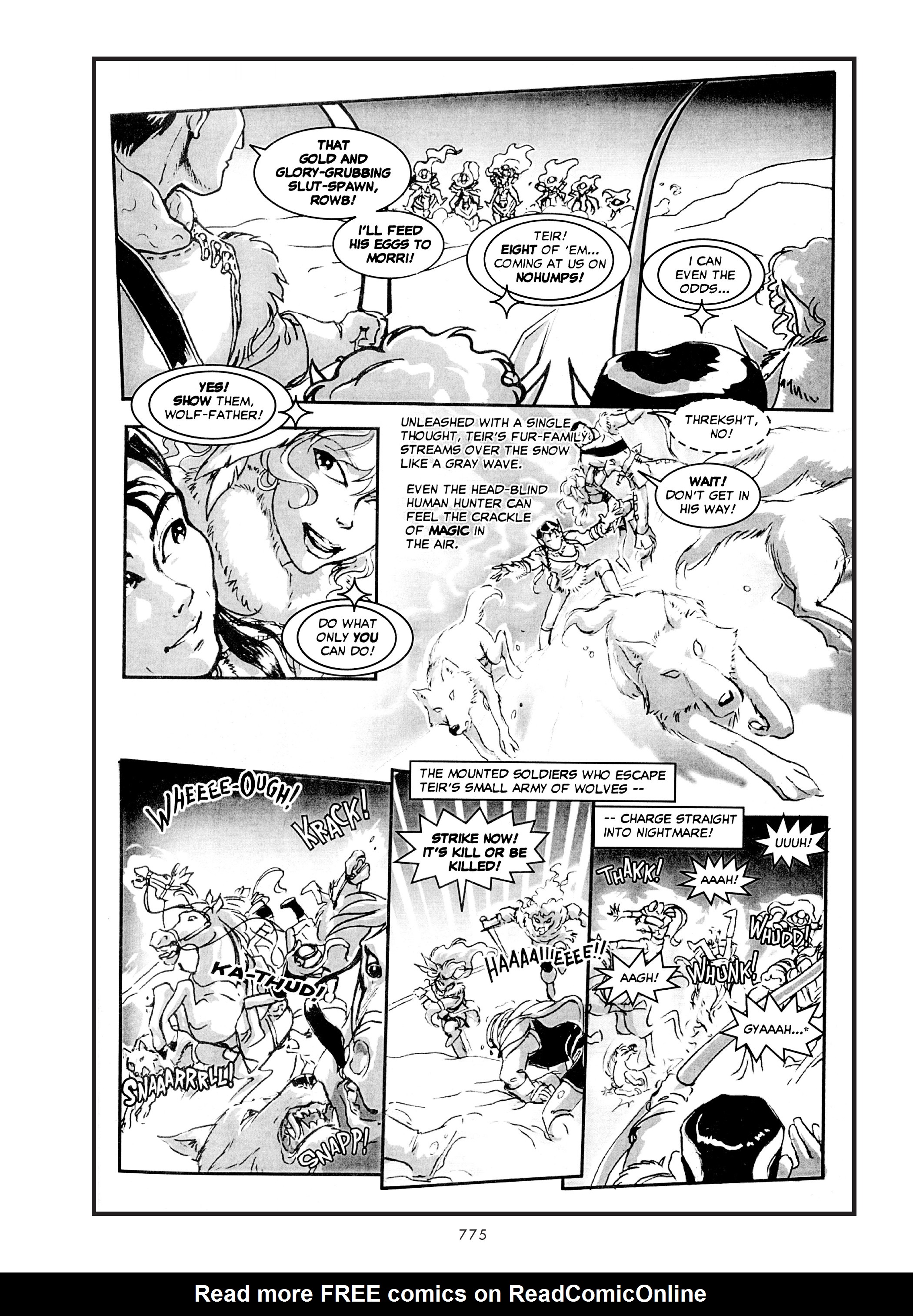 Read online The Complete ElfQuest comic -  Issue # TPB 5 (Part 8) - 74