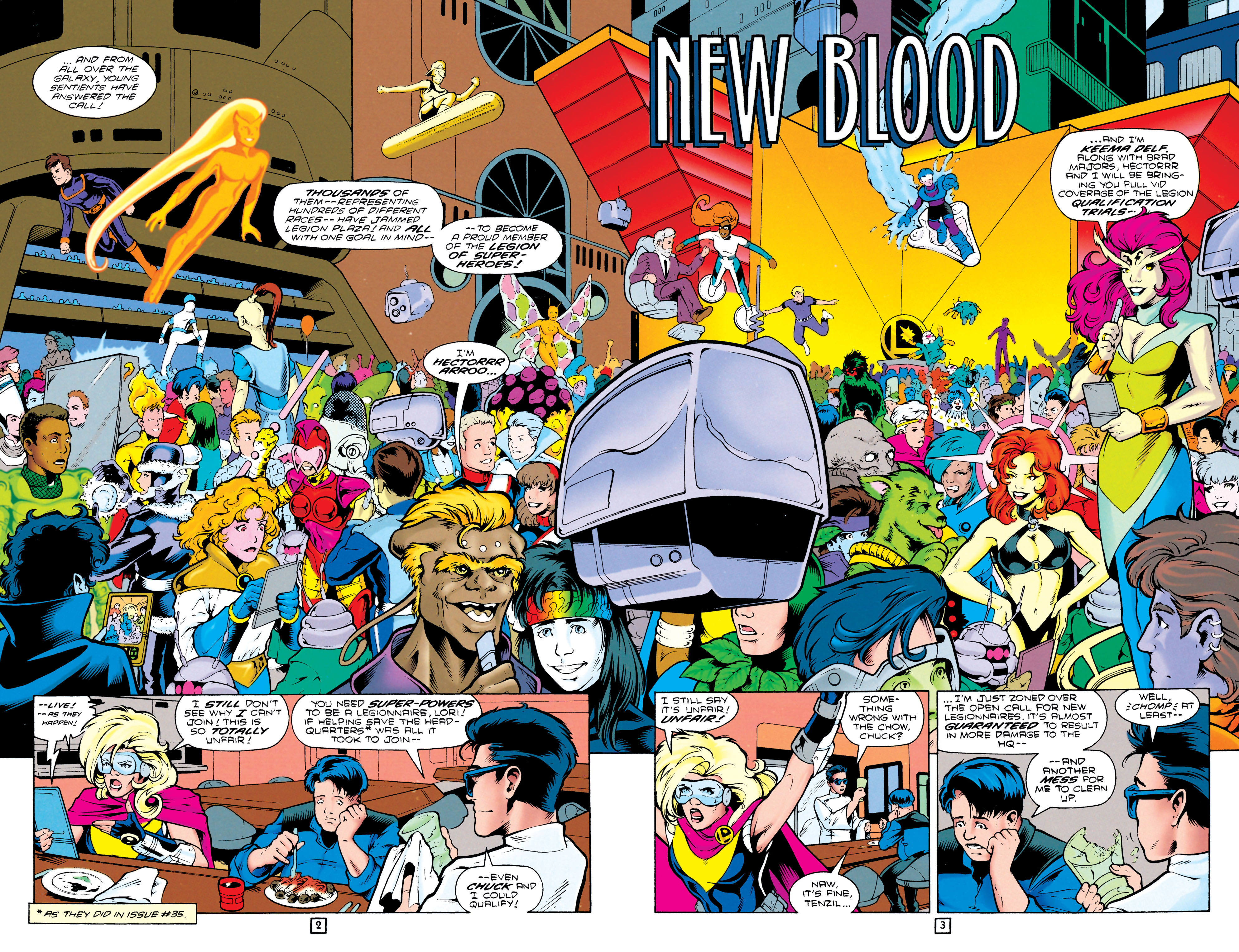 Read online Legionnaires comic -  Issue #43 - 3