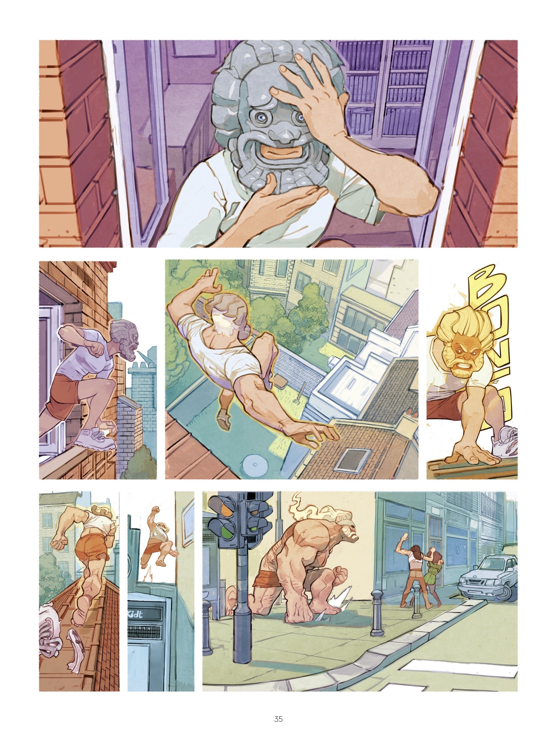 Read online Masks comic -  Issue #1 - 35