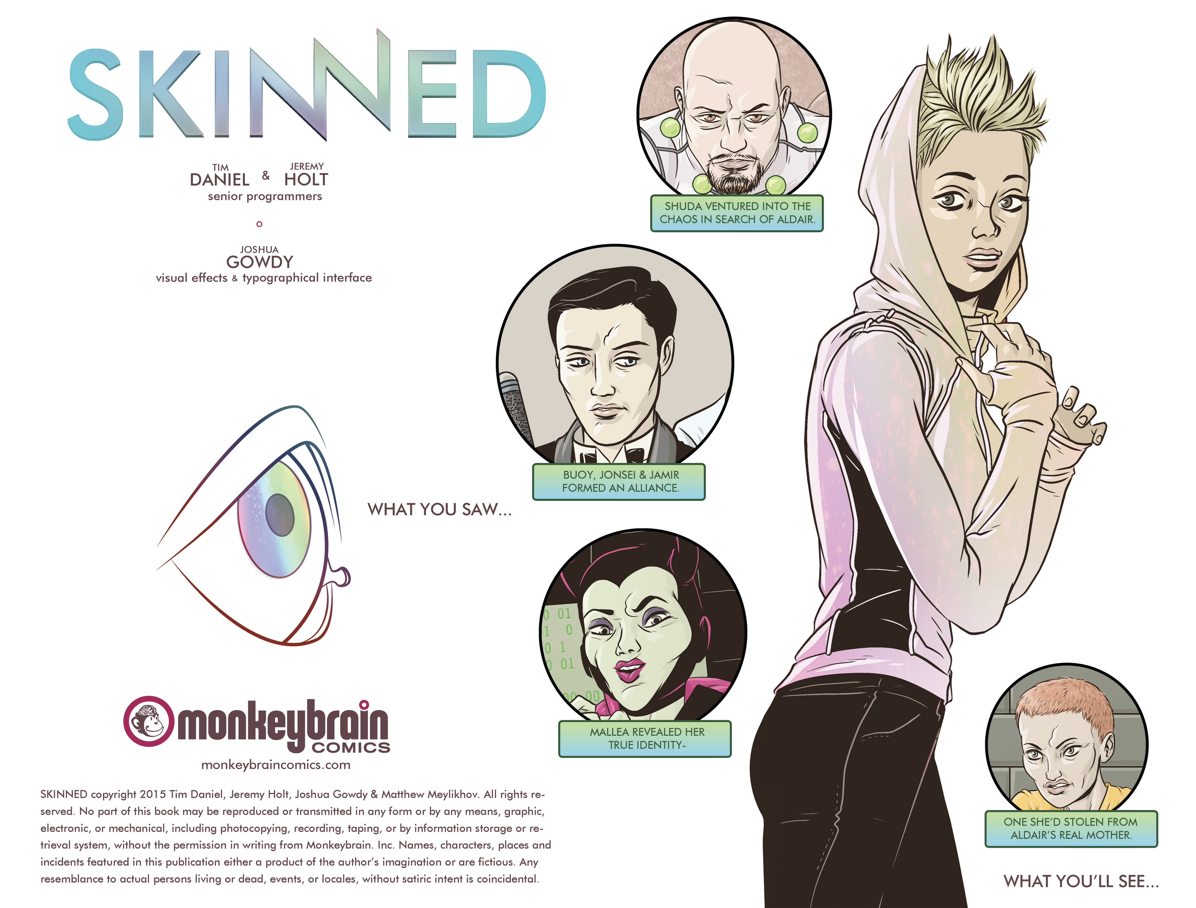 Read online Skinned comic -  Issue #5 - 2