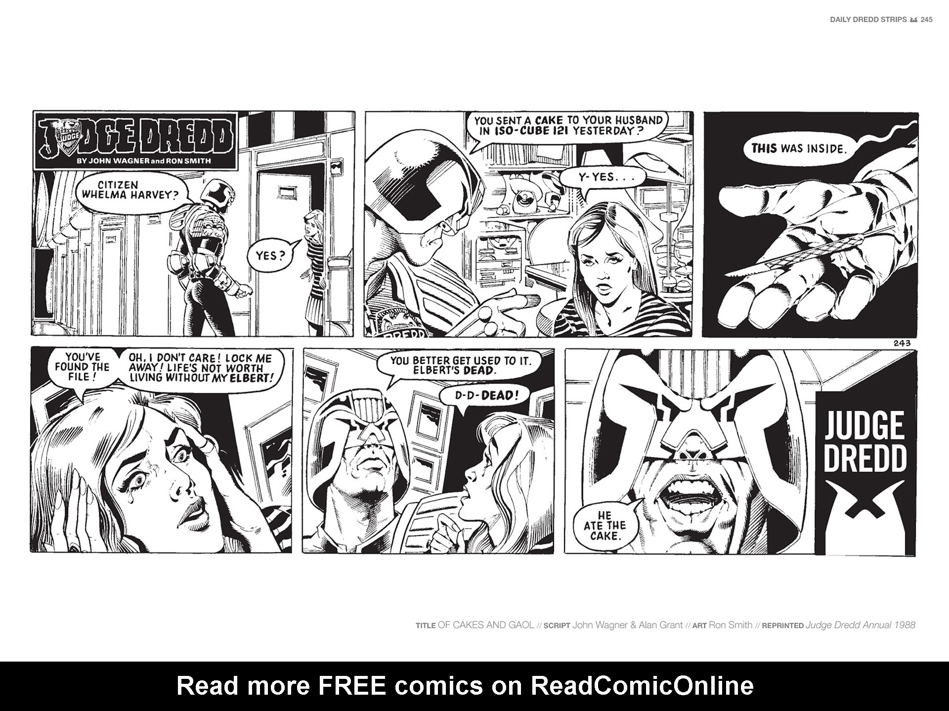 Read online Judge Dredd: The Daily Dredds comic -  Issue # TPB 1 - 248