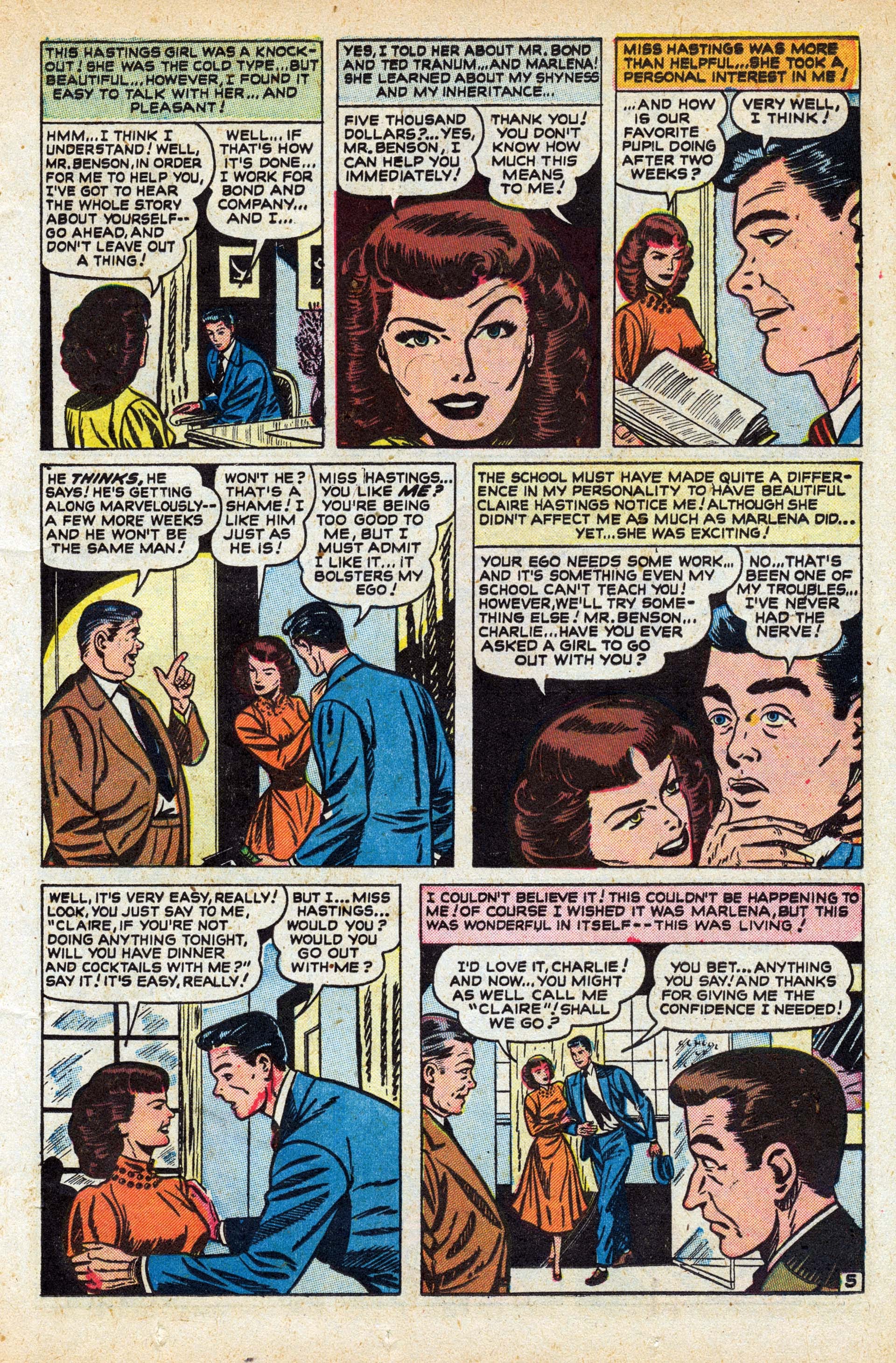 Read online Love Romances comic -  Issue #12 - 19