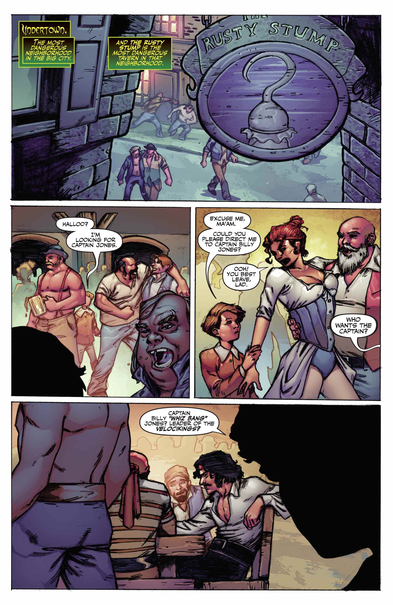 Read online Legenderry: Green Hornet comic -  Issue #1 - 5