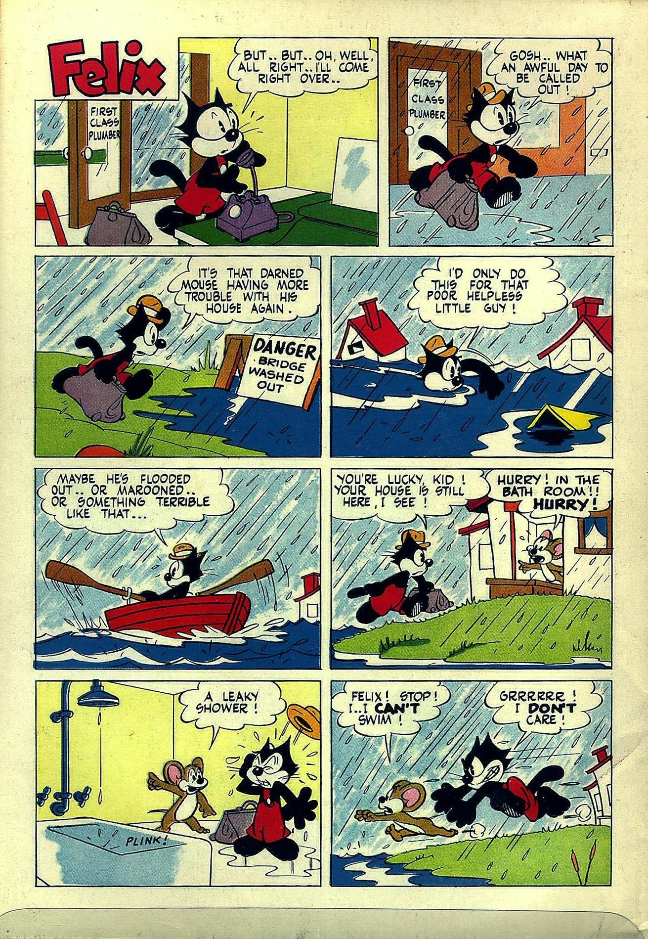 Read online Felix the Cat (1948) comic -  Issue #1 - 52