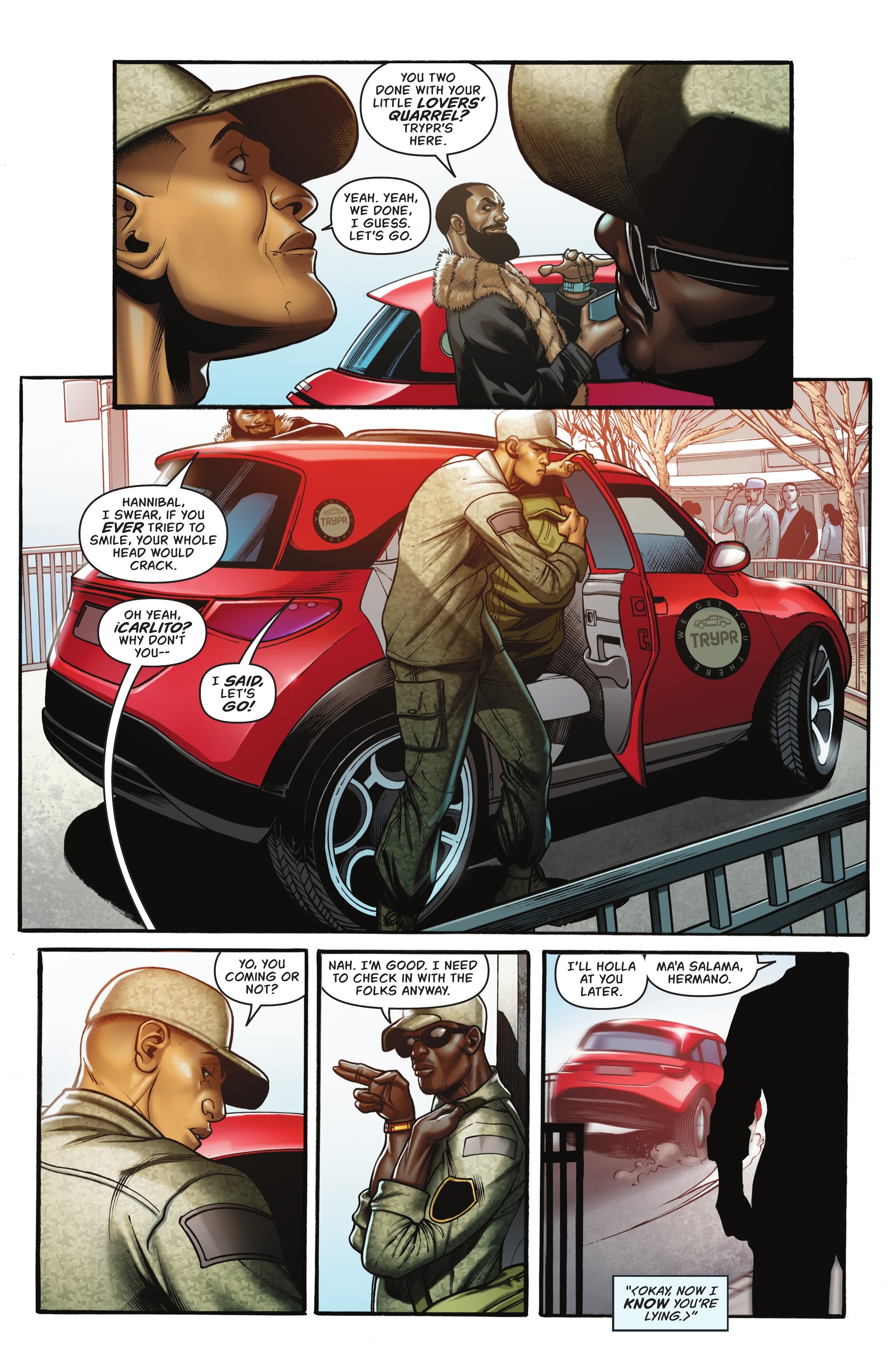 Read online Blood Syndicate: Season One comic -  Issue #1 - 7
