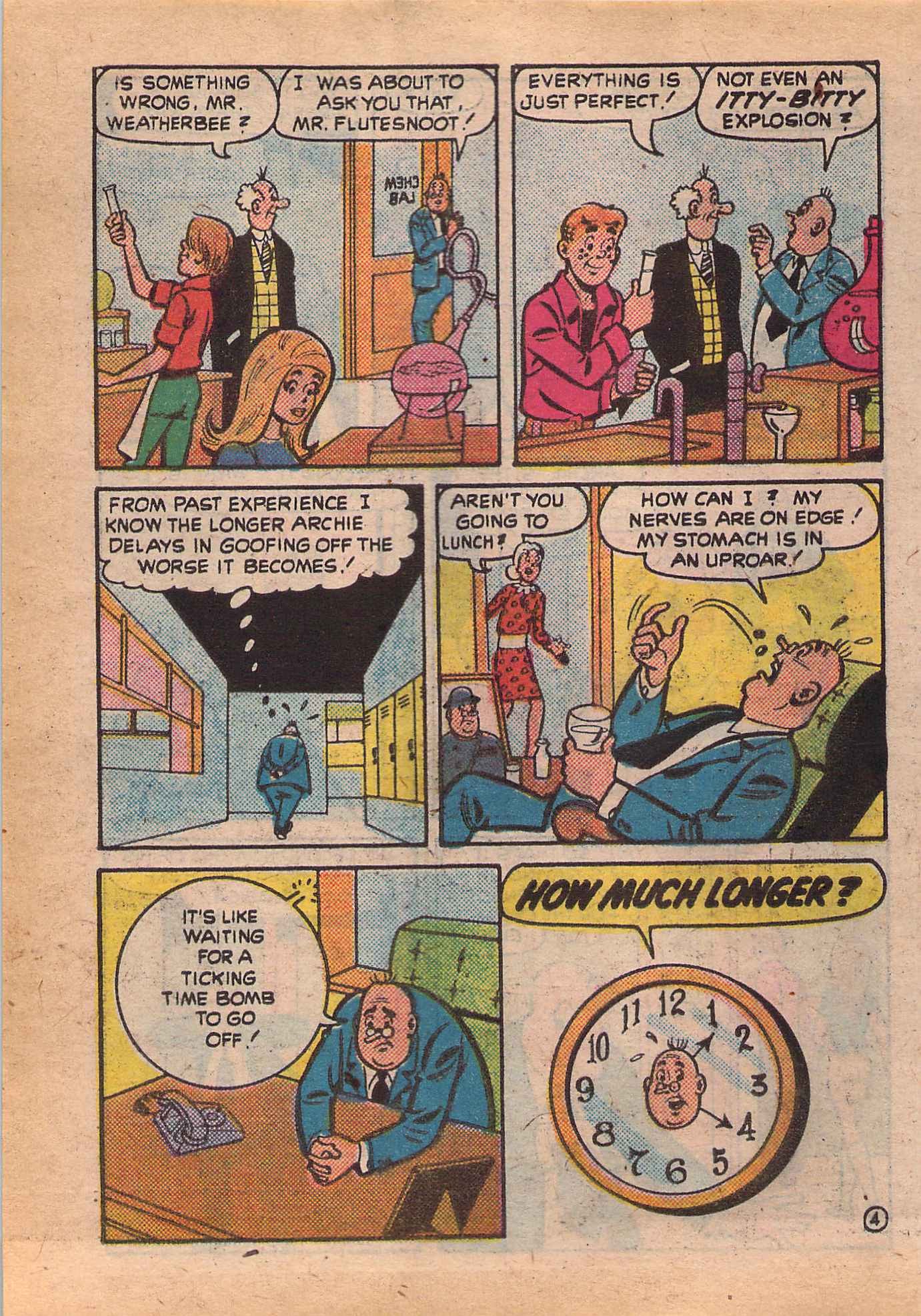 Read online Archie's Double Digest Magazine comic -  Issue #34 - 134