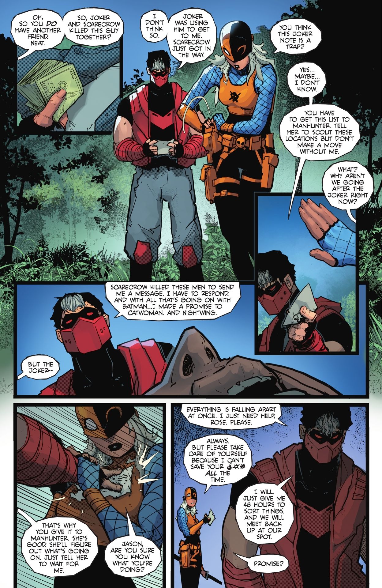 Read online Batman/Catwoman: The Gotham War: Red Hood comic -  Issue #2 - 12
