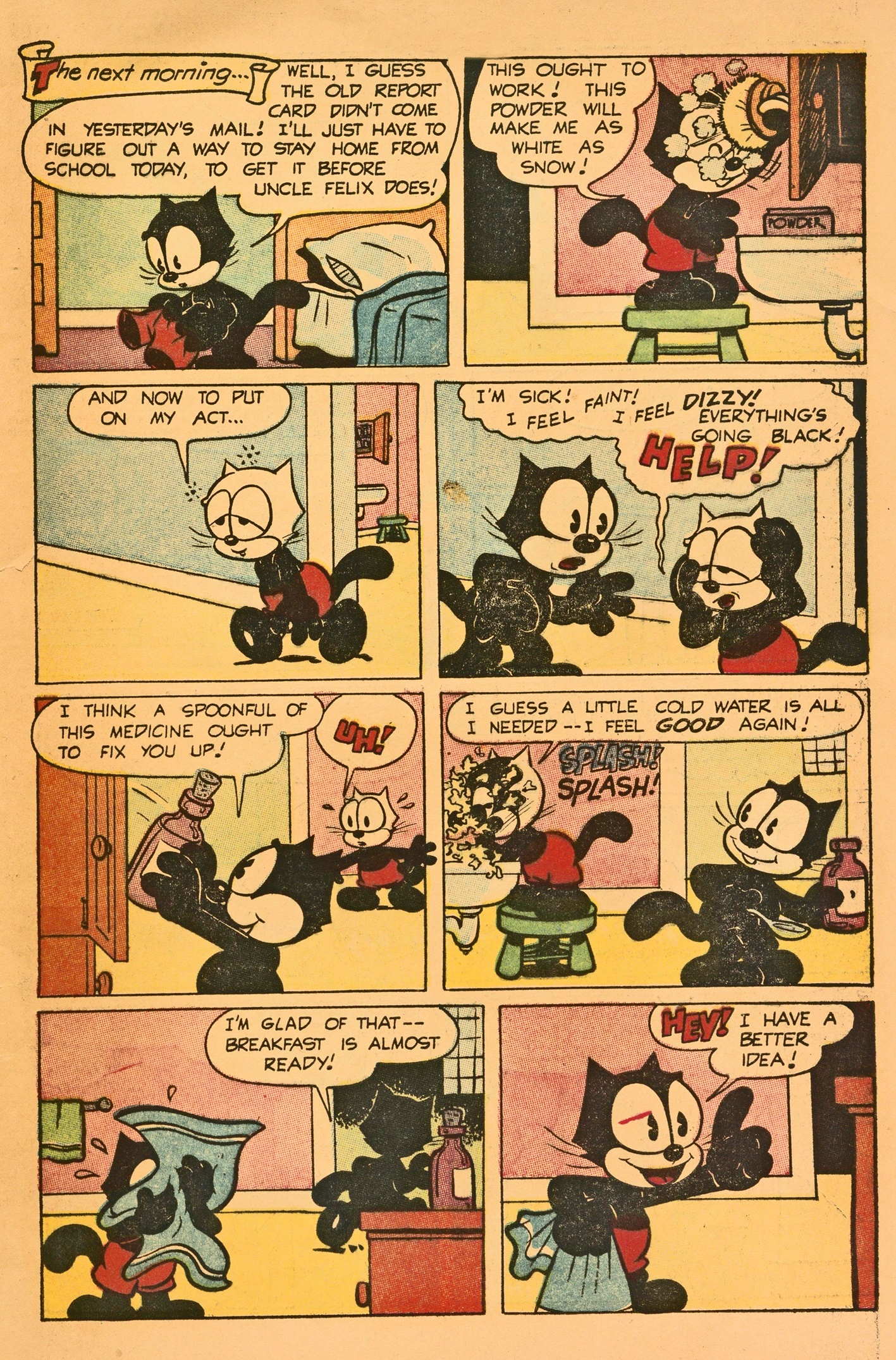 Read online Felix the Cat (1951) comic -  Issue #61 - 7