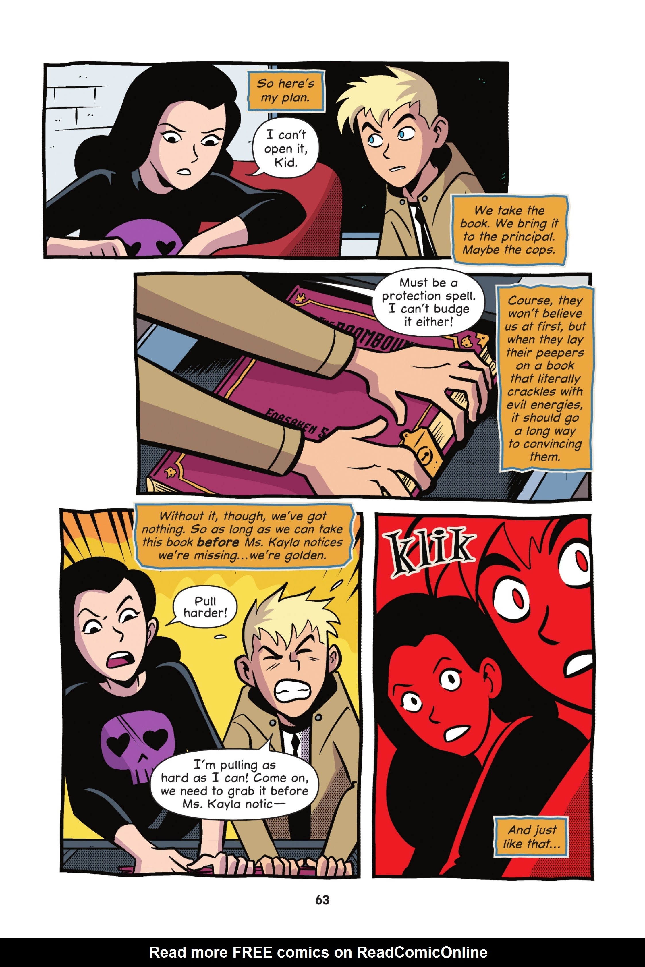 Read online The Mystery of the Meanest Teacher: A Johnny Constantine Graphic Novel comic -  Issue # TPB (Part 1) - 61