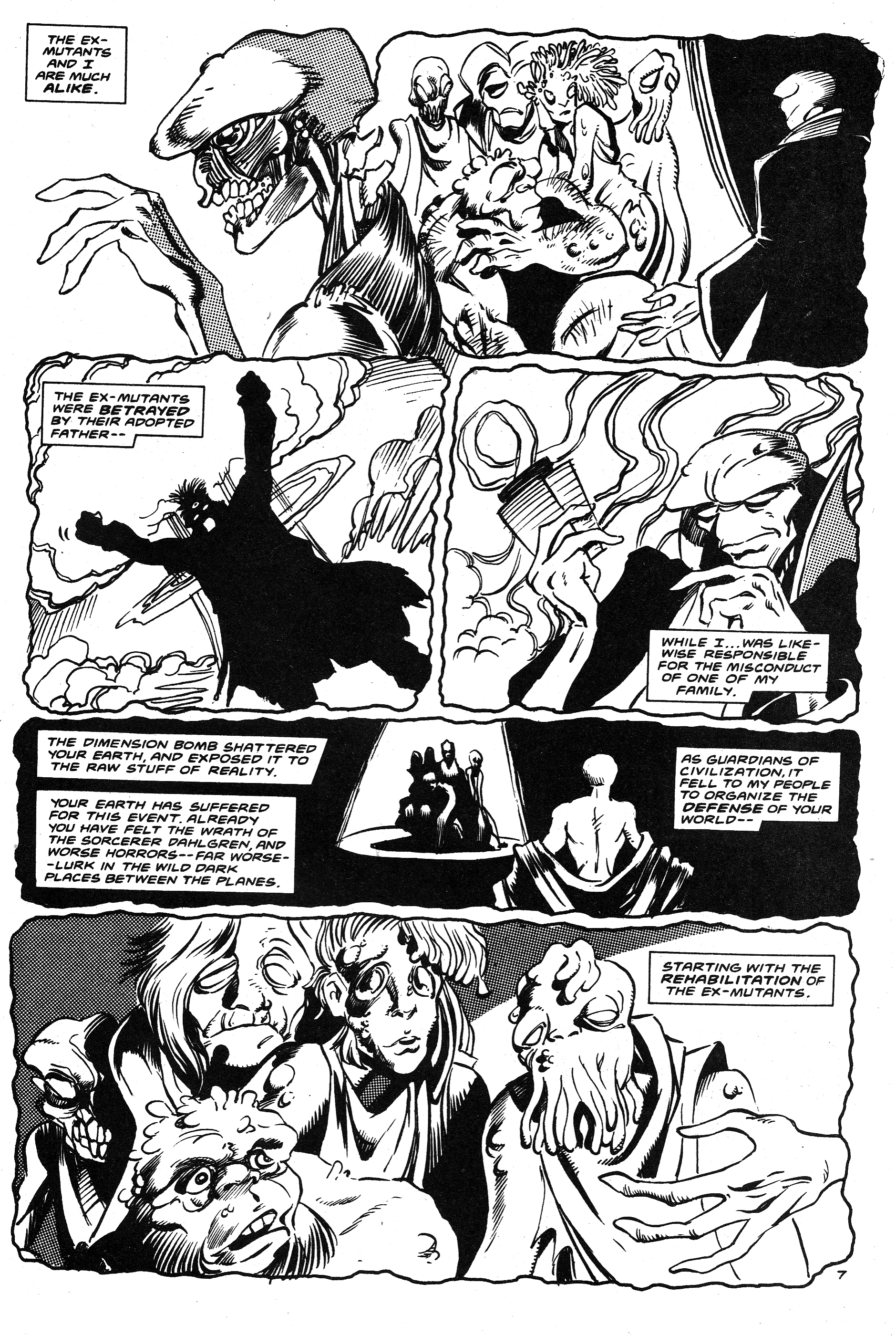Read online Ex-Mutants: The Shattered Earth Chronicles comic -  Issue #13 - 9