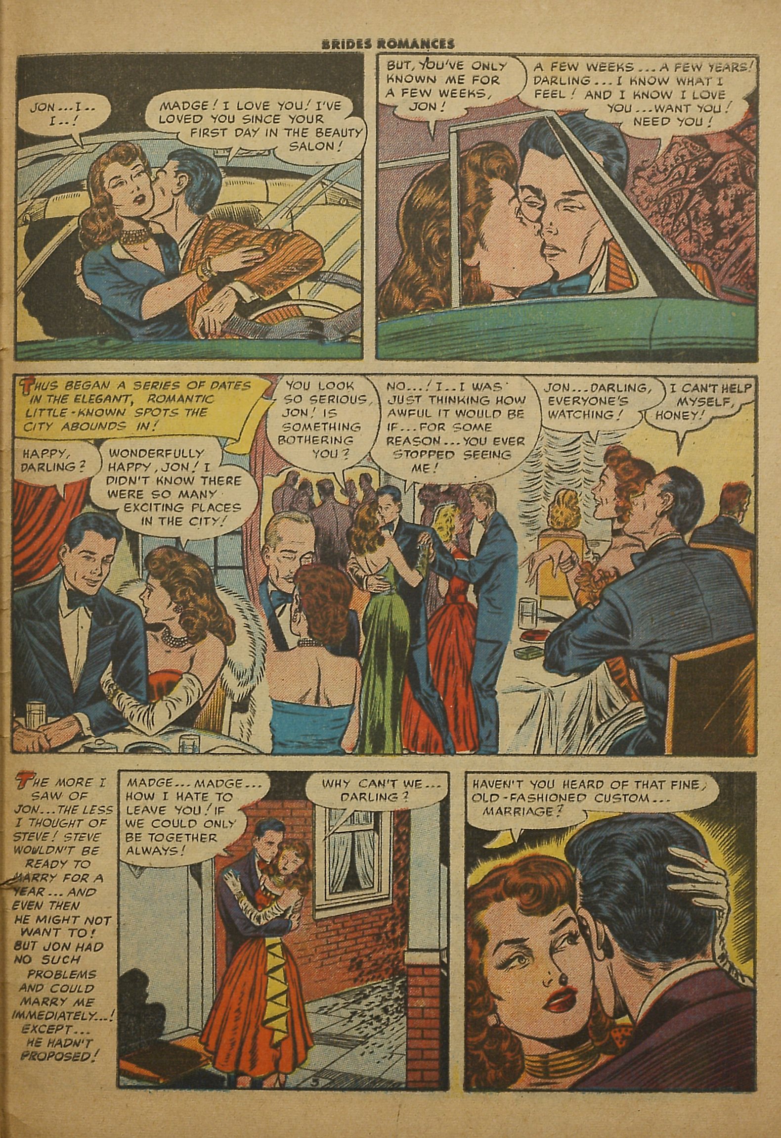 Read online Brides Romances comic -  Issue #16 - 29