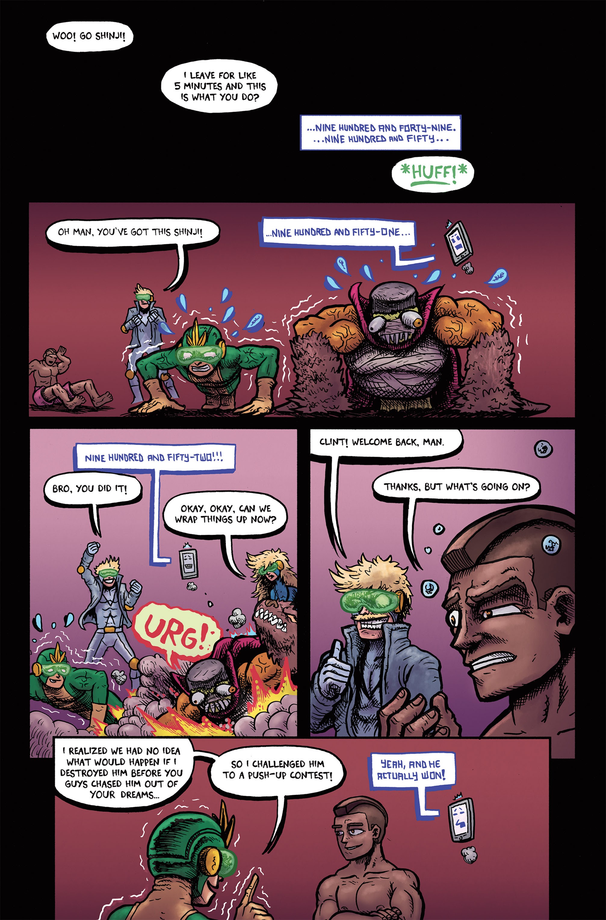 Read online Task Force Rad Squad comic -  Issue #4 - 21