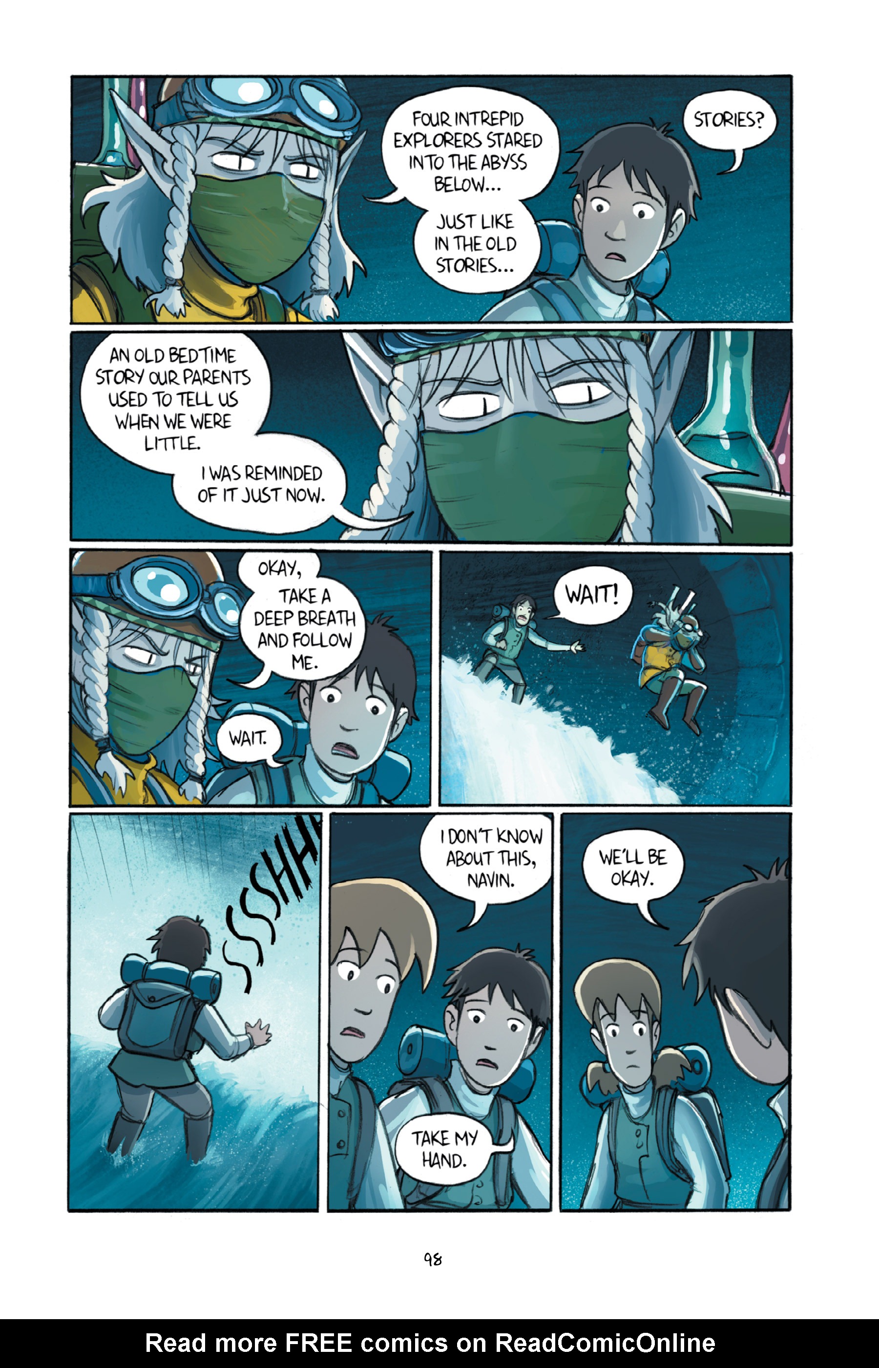 Read online Amulet comic -  Issue #6 - 100